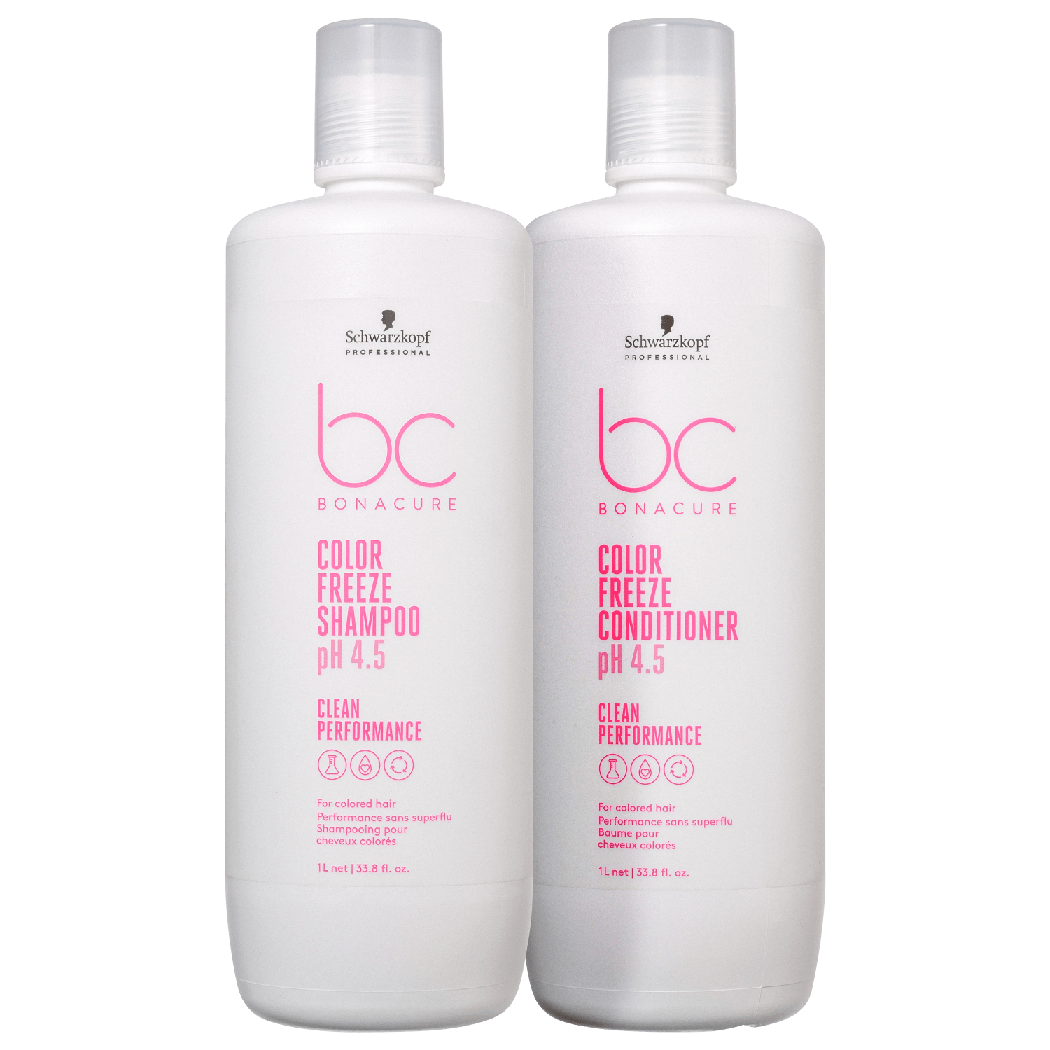 Kit Schwarzkopf Professional BC Bonacure Clean Performance Color Freeze Profissional Duo (2 Produtos)