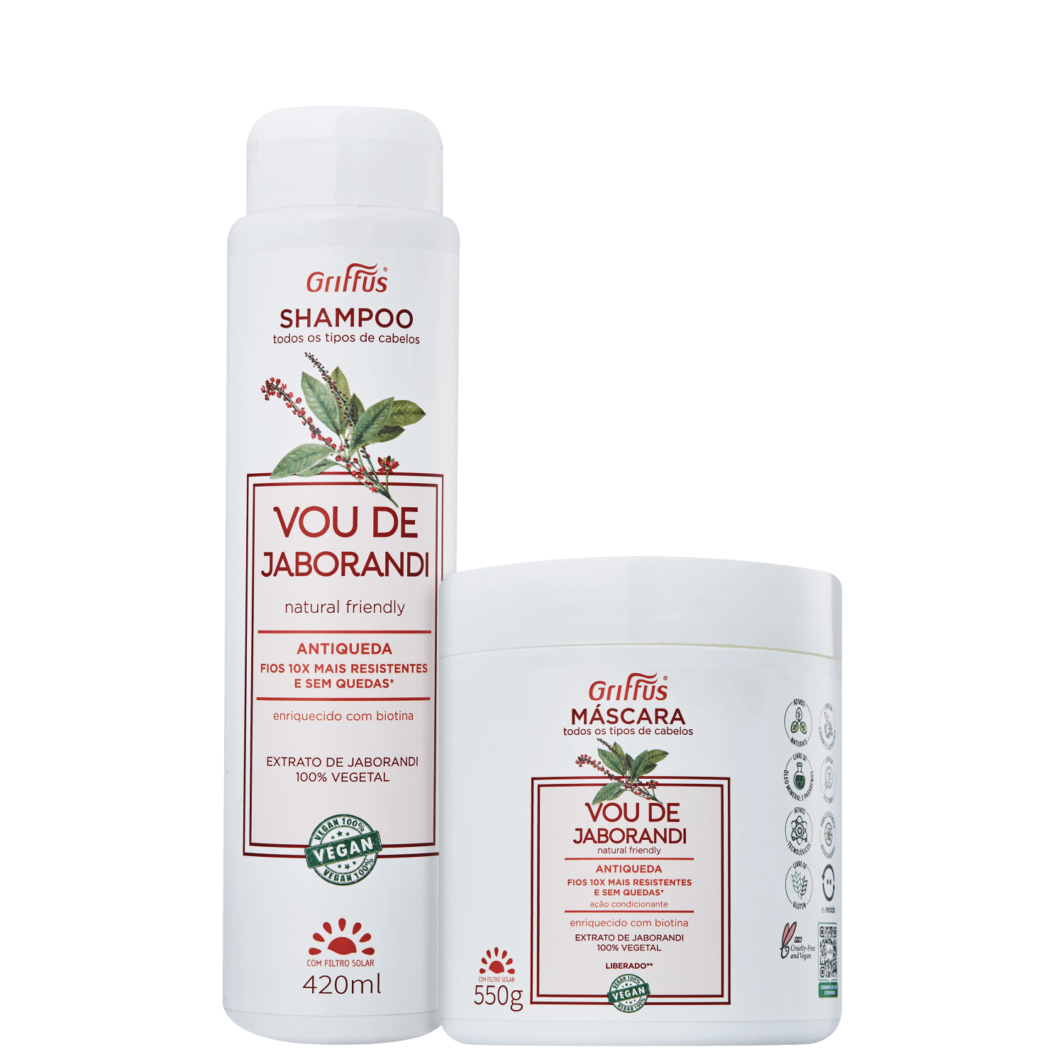 Kit Griffus Vou de Jaborandi Duo (2 Produtos)