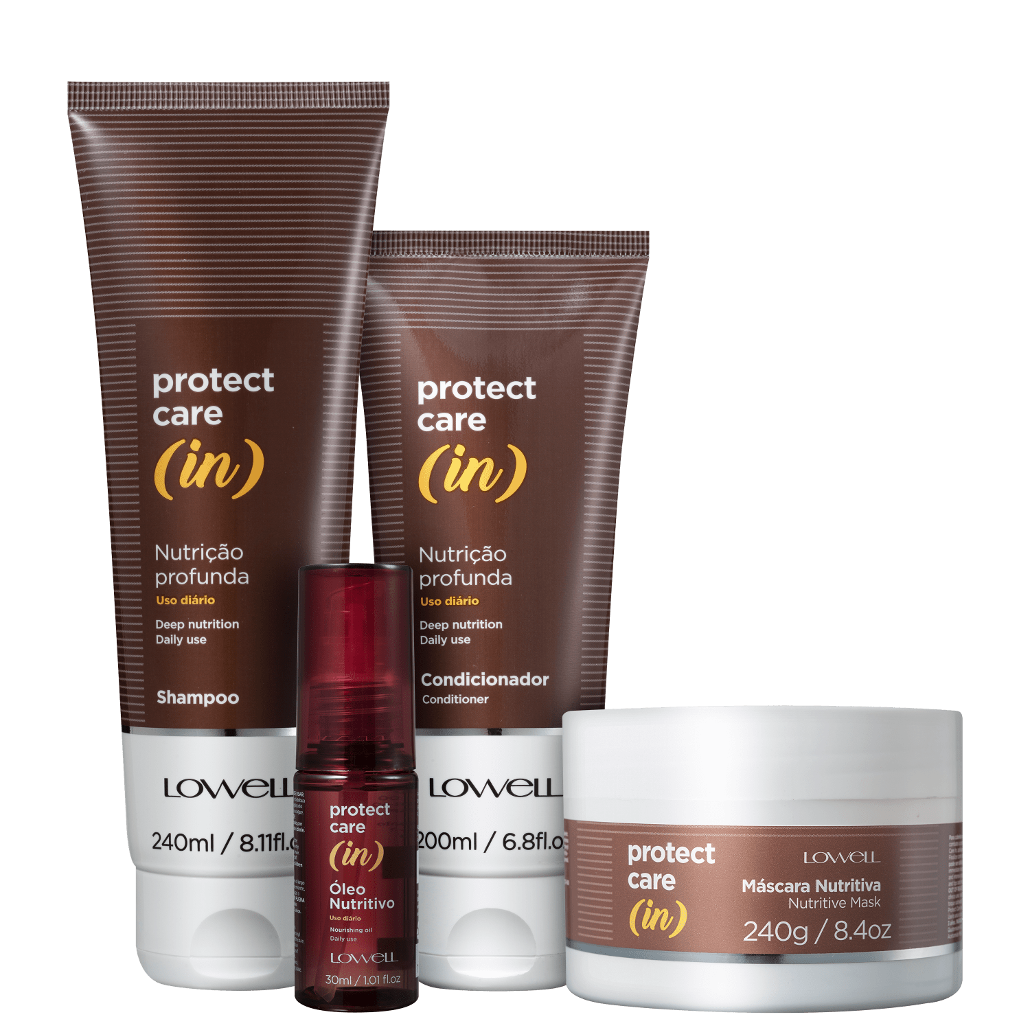 Kit Lowell Protect Care (in) (4 Produtos)