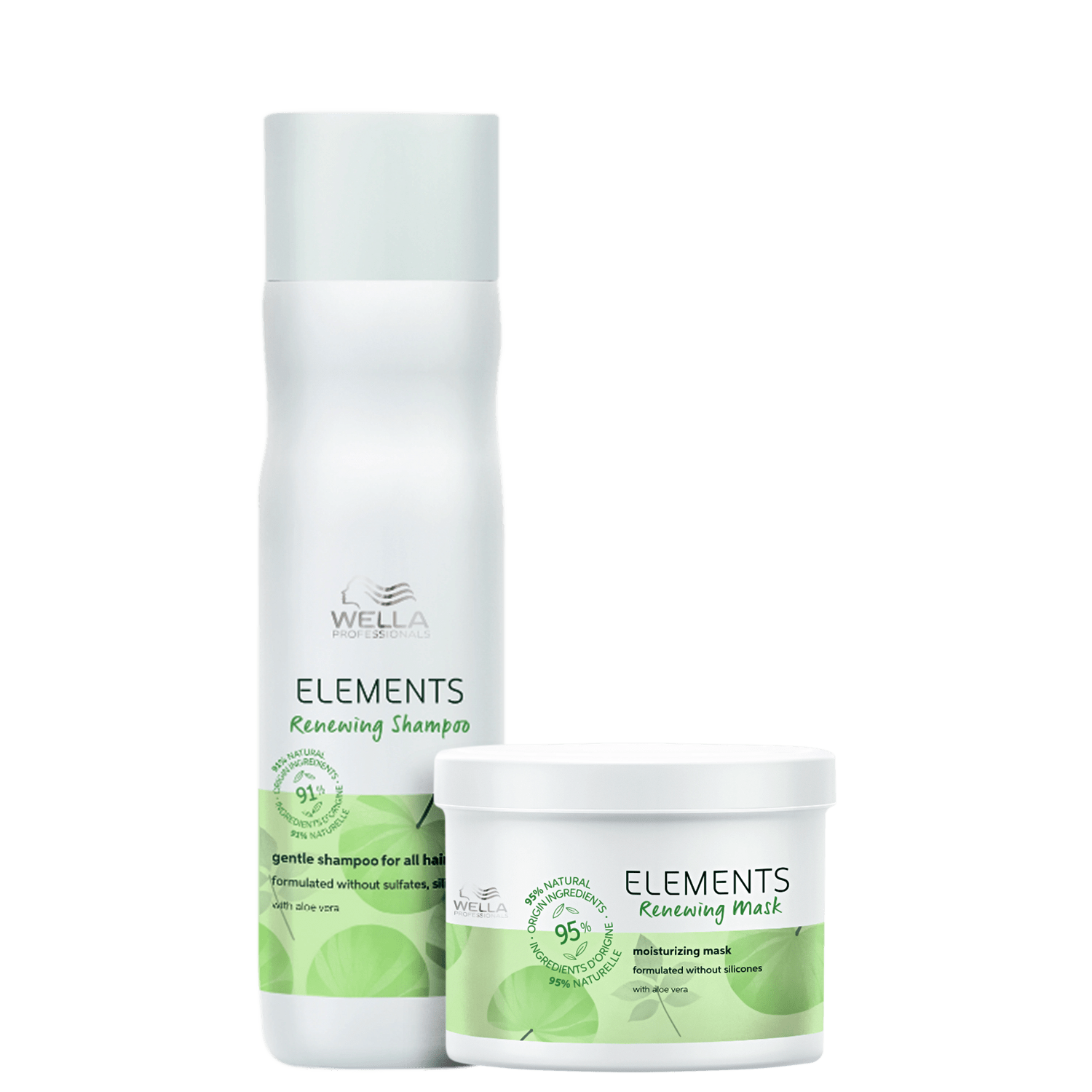 Kit Wella Professionals Elements Renewing Super Mask (2 Produtos)