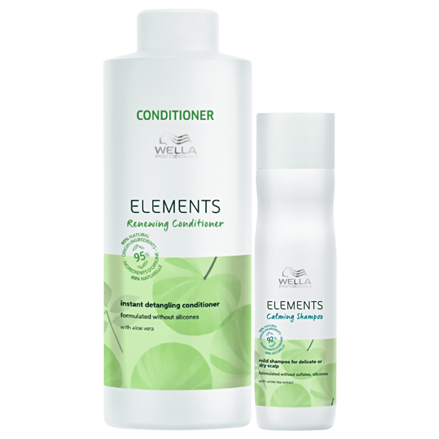 Kit Wella Professionals Elements Calming + Renewing Duo Salon (2 Produtos)