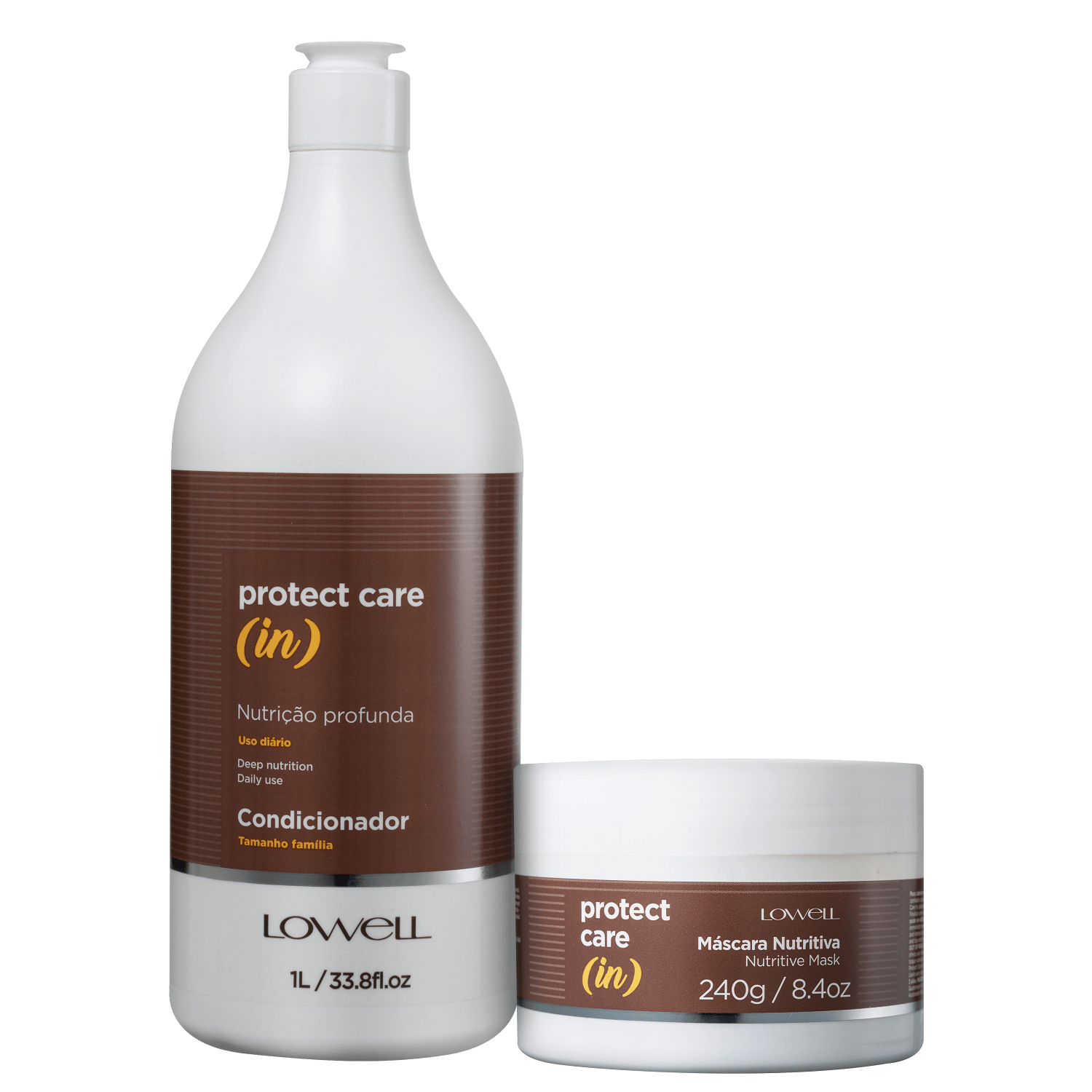 Kit Lowell Protect Care (in) Nutrição Dupla (2 Produtos)