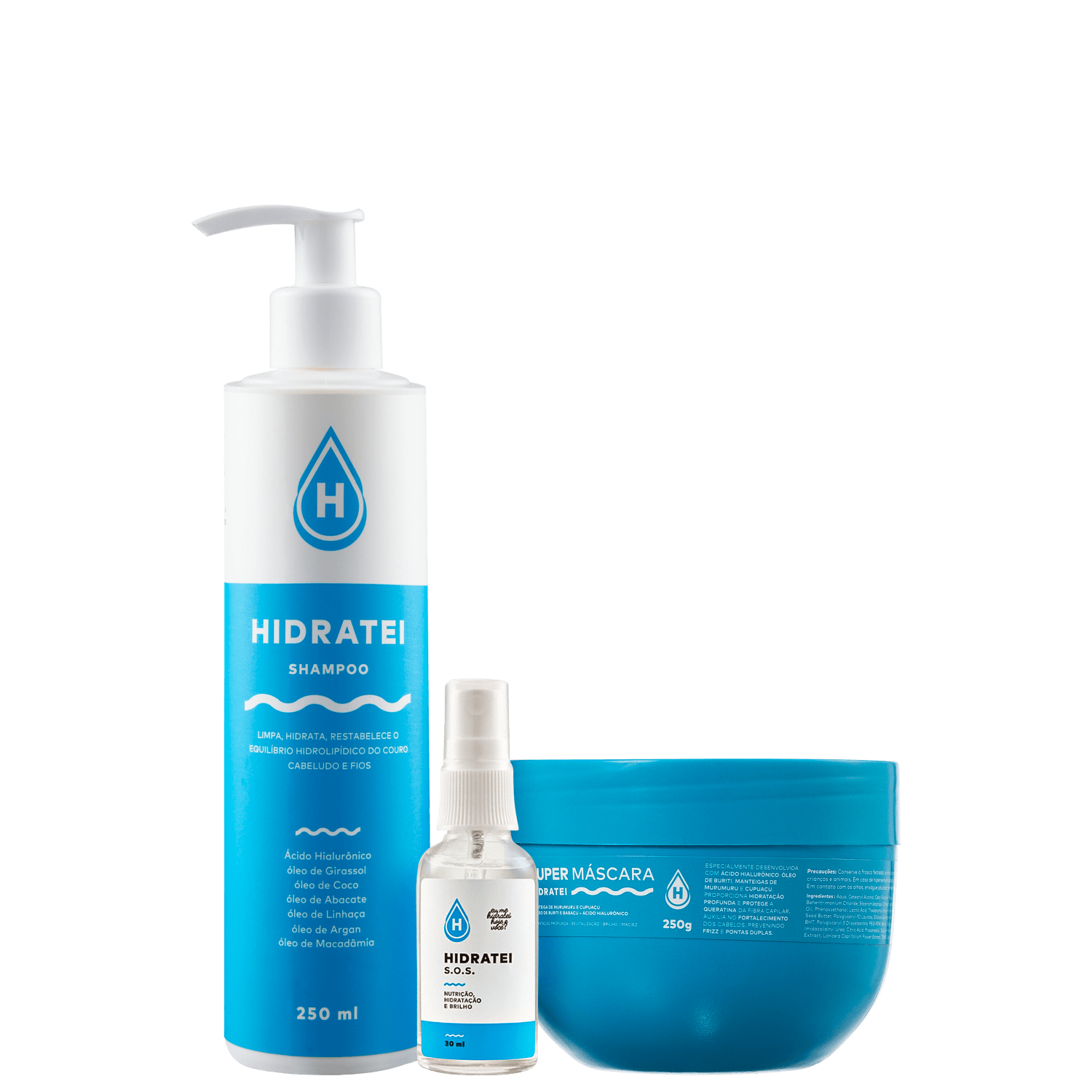 Kit Hidratei S.O.S Super (3 Produtos)