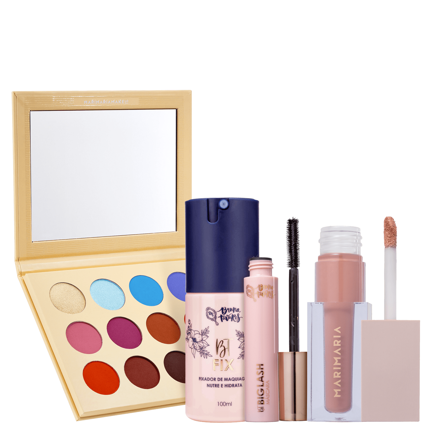 Kit Beleza na Web Bruna Tavares + Mari Maria Makeup Super (4 Produtos)