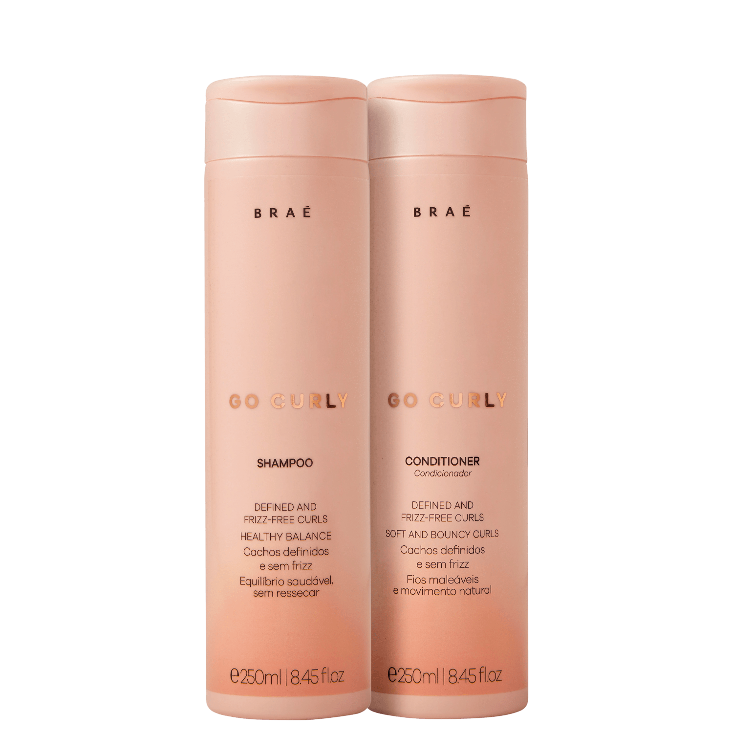 Kit Braé Go Curly Duo (2 Produtos)