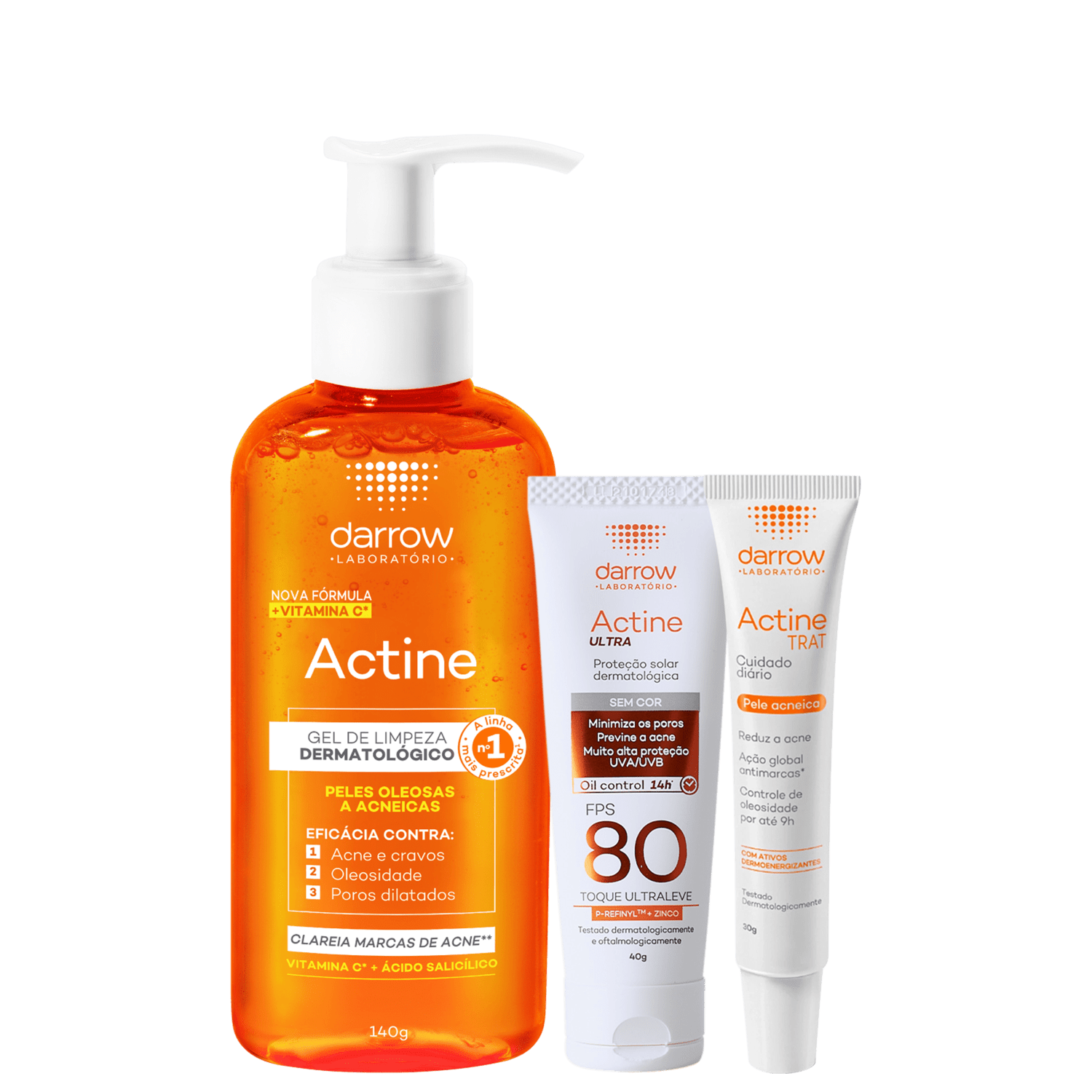 Kit Darrow Actine Ultra Trio (3 Produtos)