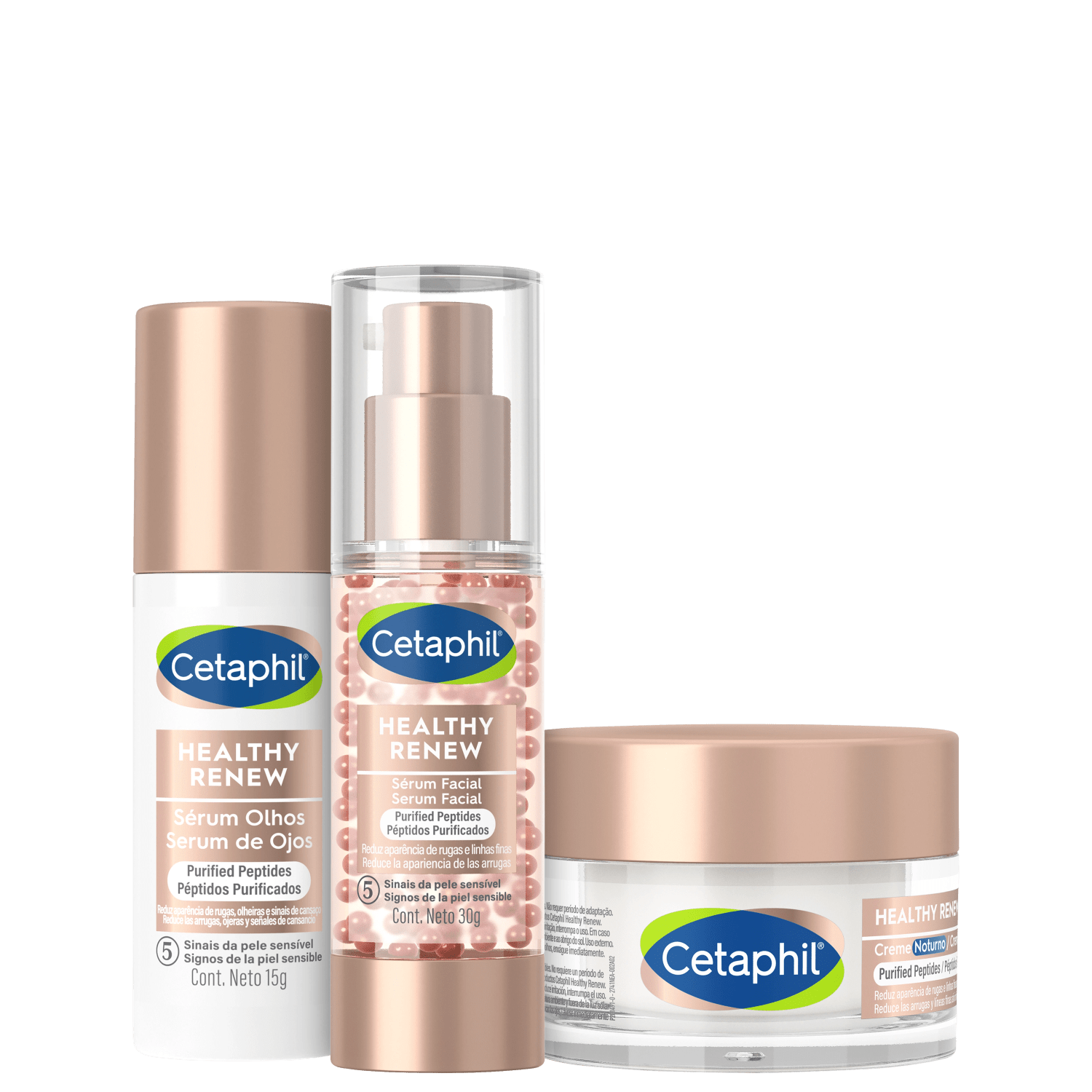 Kit Cetaphil Healthy Renew Revitalising Trio Pro-Aging (3 Produtos)