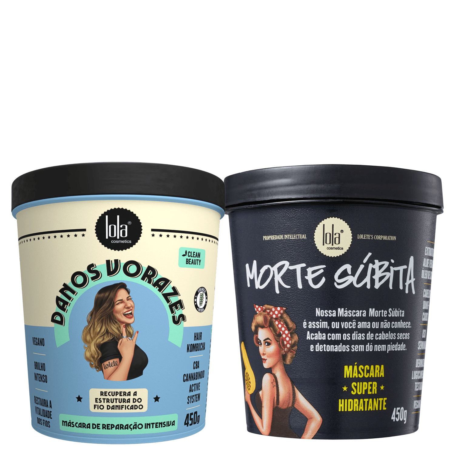 Kit Lola Cosmetics Danos Vorazes Morte Súbita (2 Produtos)