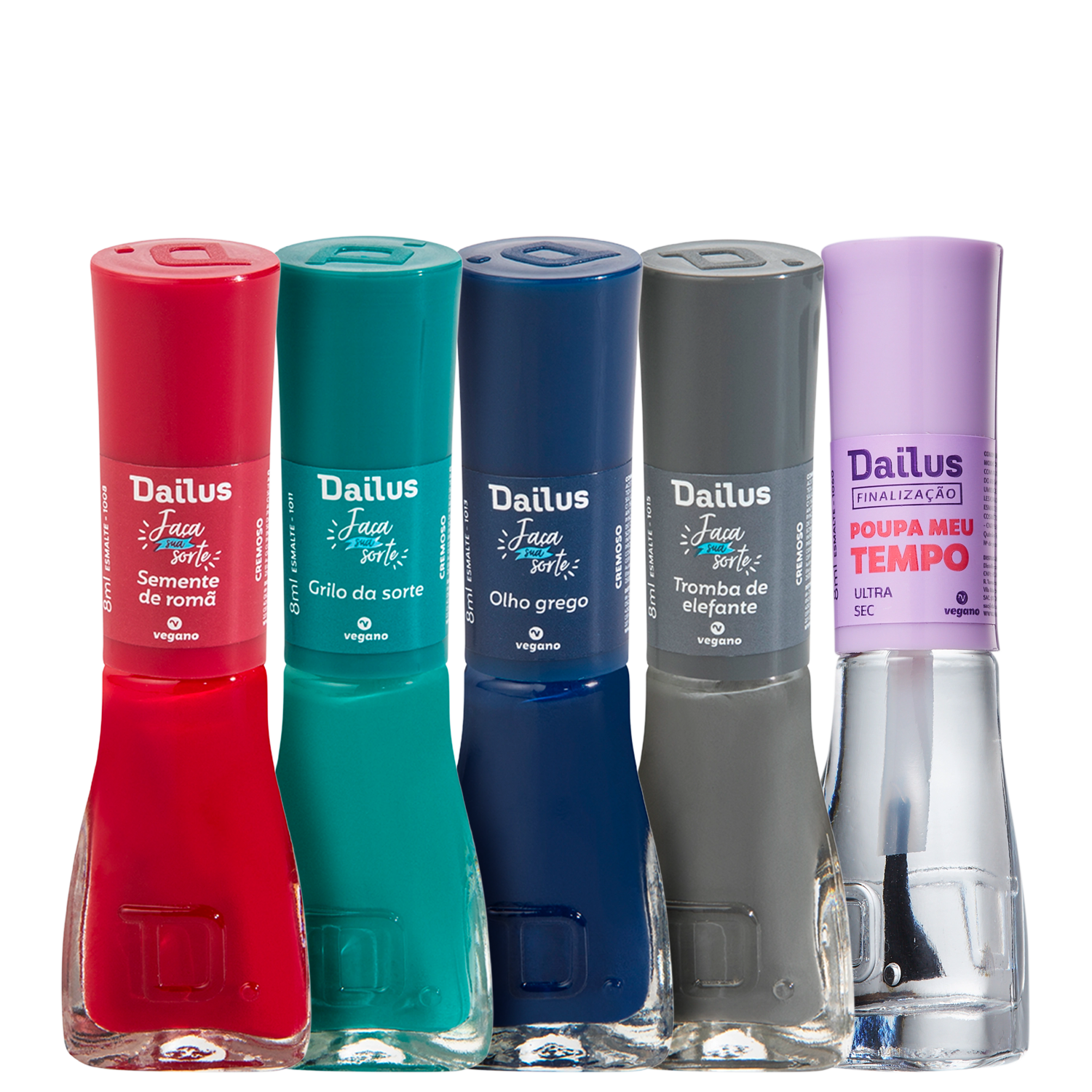 Kit Dailus Faça Sua Sorte + Secante (5 Produtos)