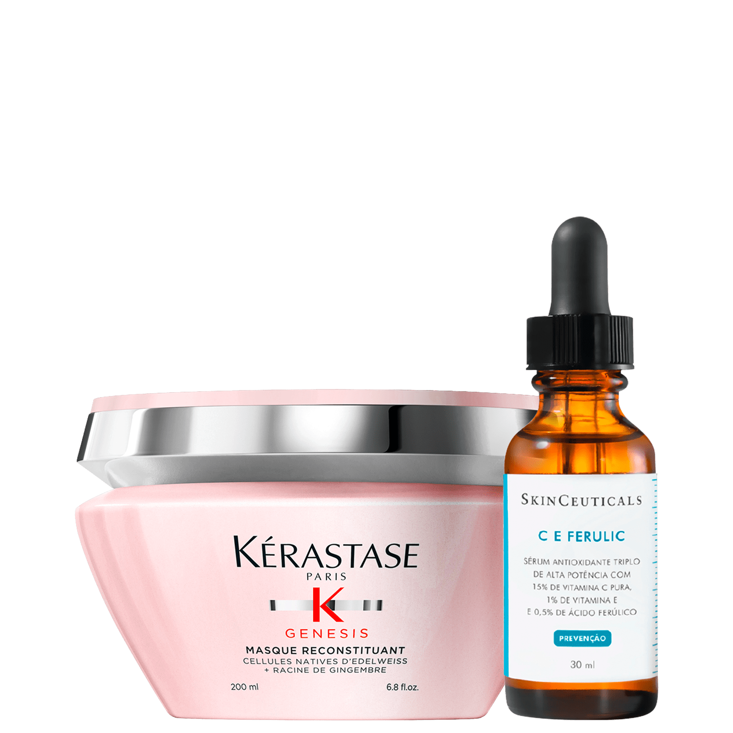 Kit Beleza na Web Kérastase Genesis Masque Reconstituant + SkinCeuticals Serum 10 (2 Produtos)