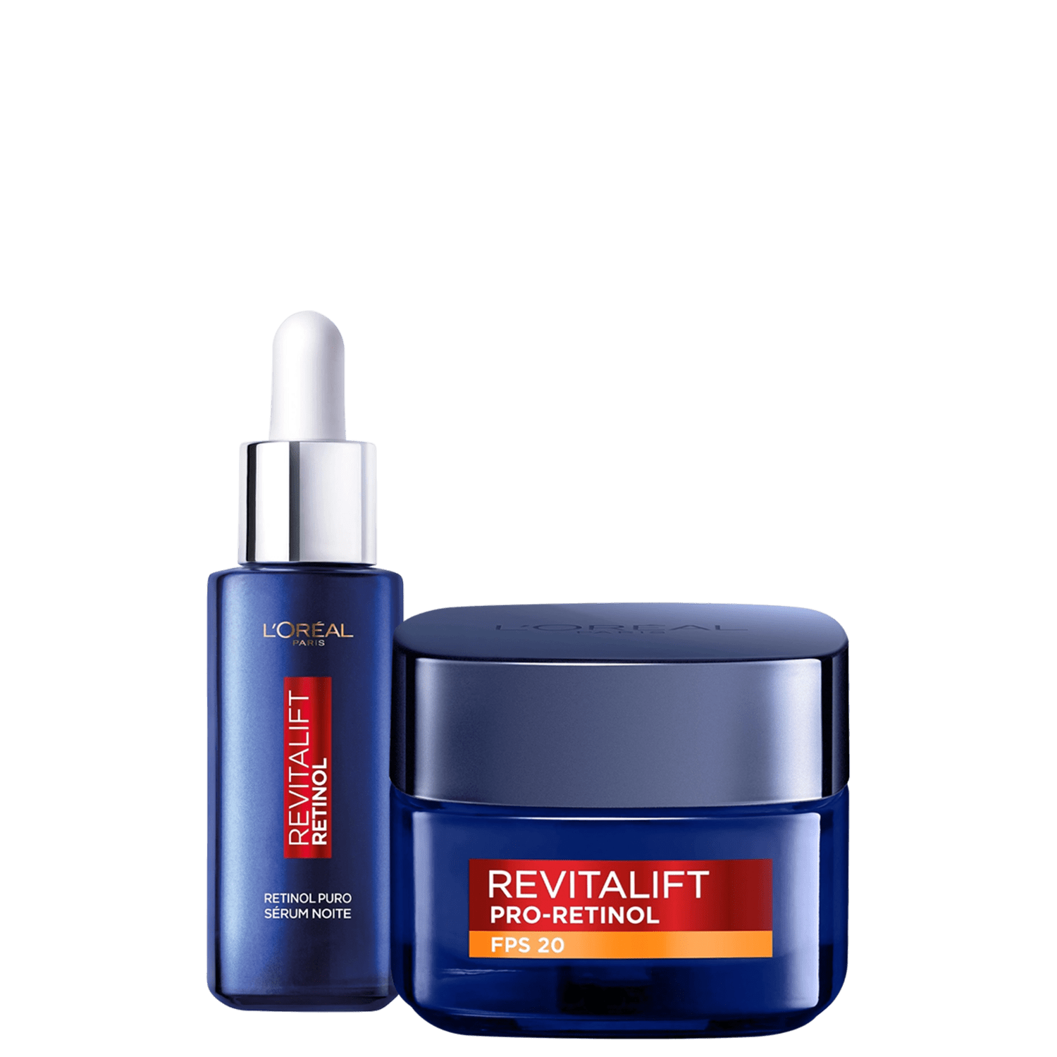 Kit L'Oréal Paris Revitalift Retinol FPS20 (2 Produtos)