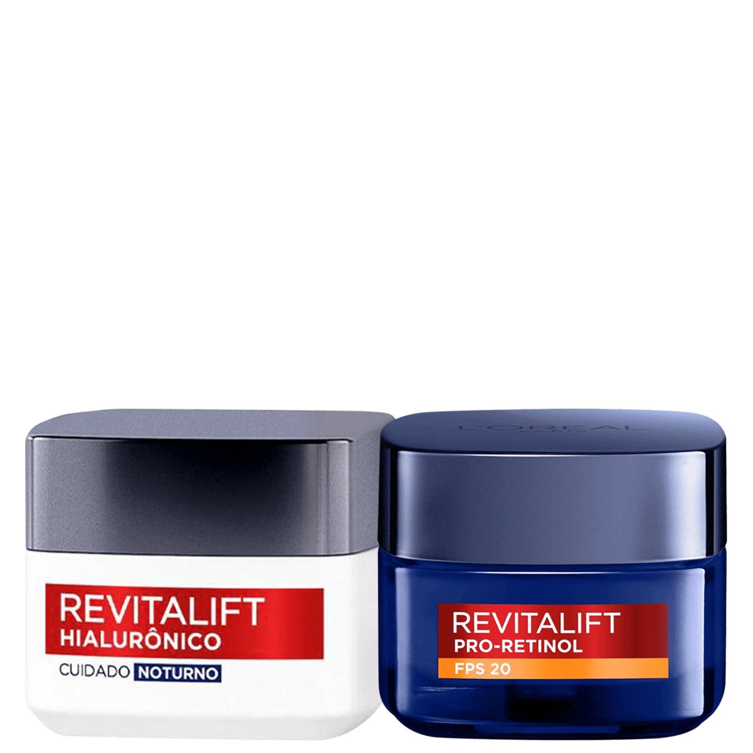 Kit L'Oréal Paris Revitalift Hialurônico Pro-Retinol (2 Produtos)