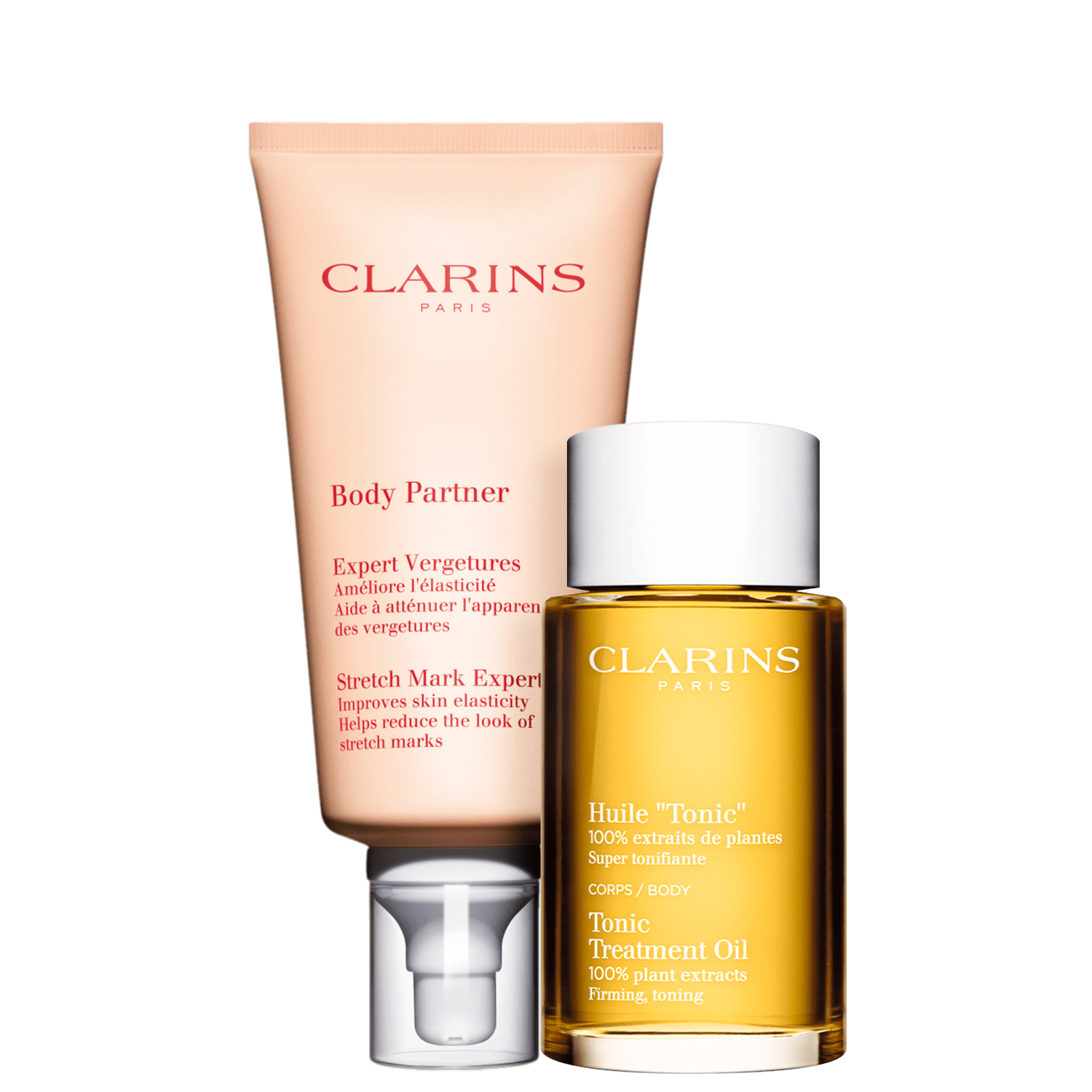 Kit Clarins Tratamento Corporal Mamães (2 Produtos)