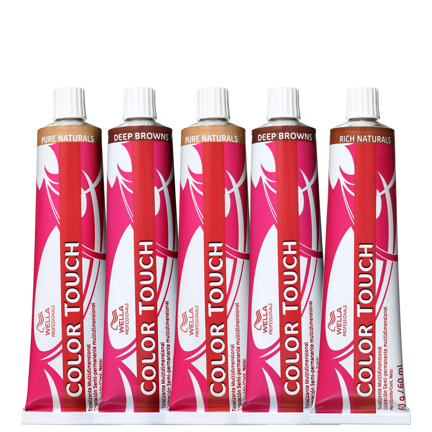Kit Wella Professionals Color Touch - Tonalizante 5x60g