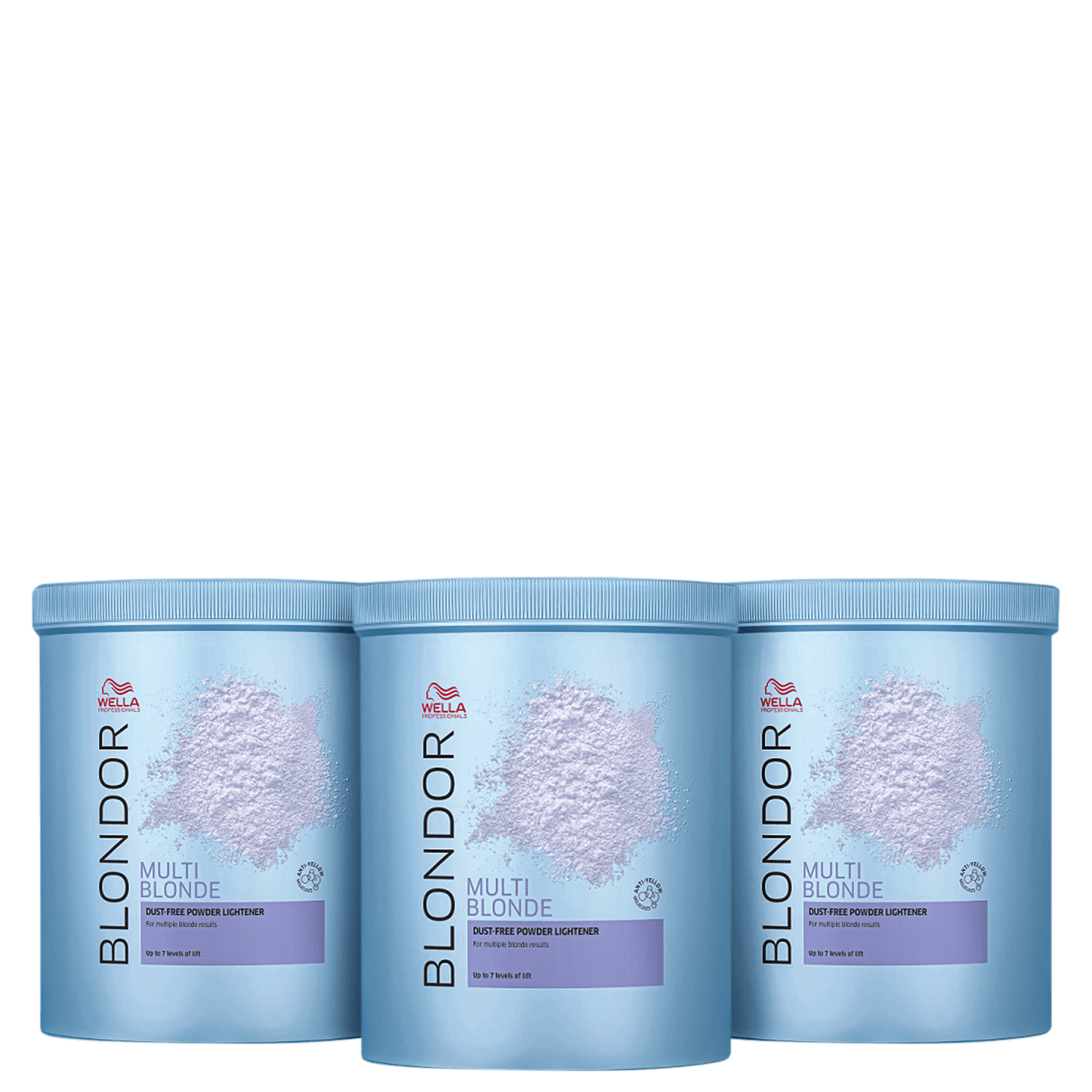 Kit Wella Professionals Blondor Multi Blonde - Pó Descolorante (3 Unidades)