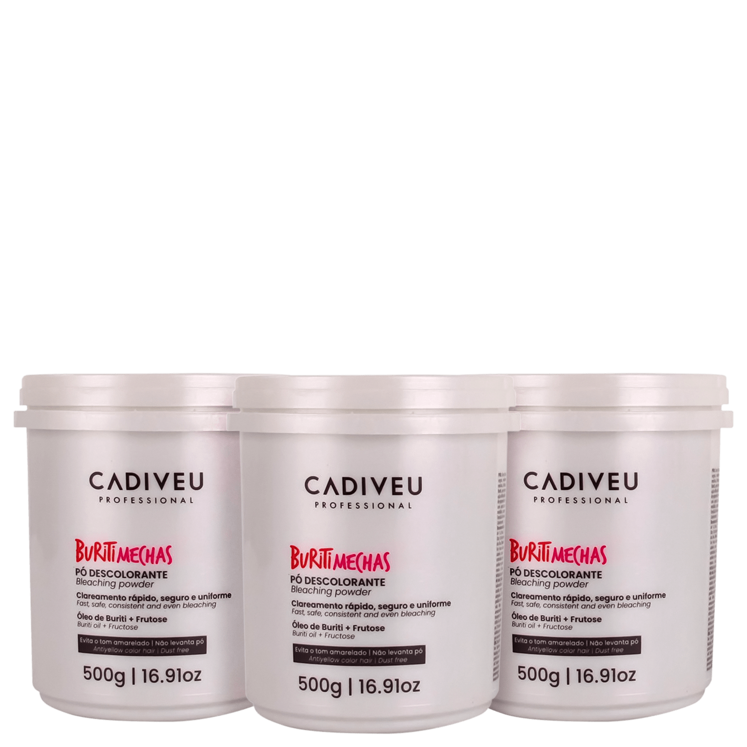 Kit Cadiveu Professional Buriti Mechas (3 Unidades)