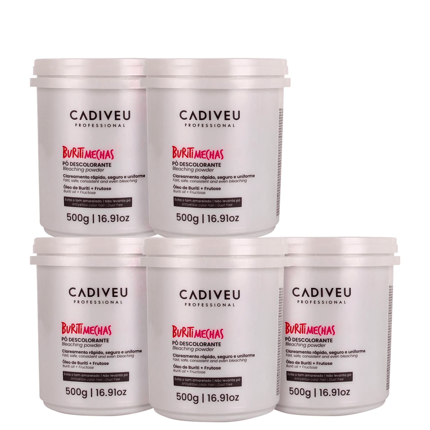 Kit Cadiveu Professional Buriti Mechas (5 Unidades)