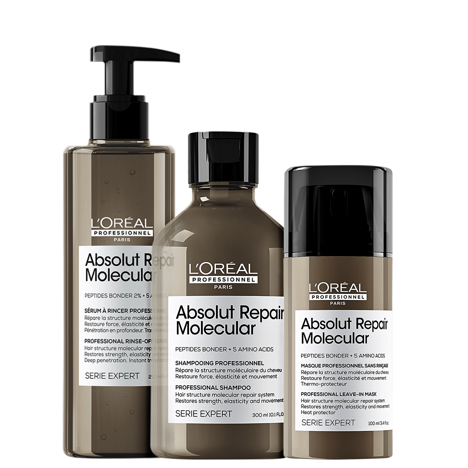 Kit L'Oréal Professionnel Absolut Repair Molecular Total (3 Produtos)