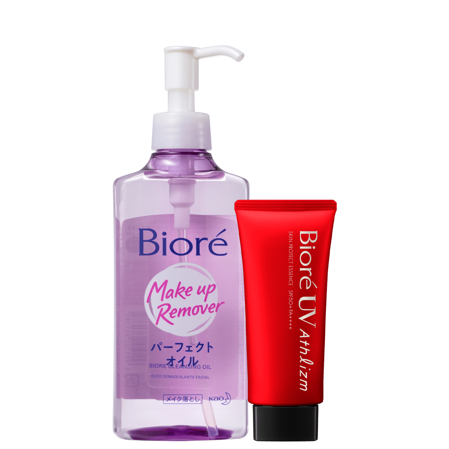Kit Bioré Make Up Remover UV Athlizm FPS50 (2 Produtos)