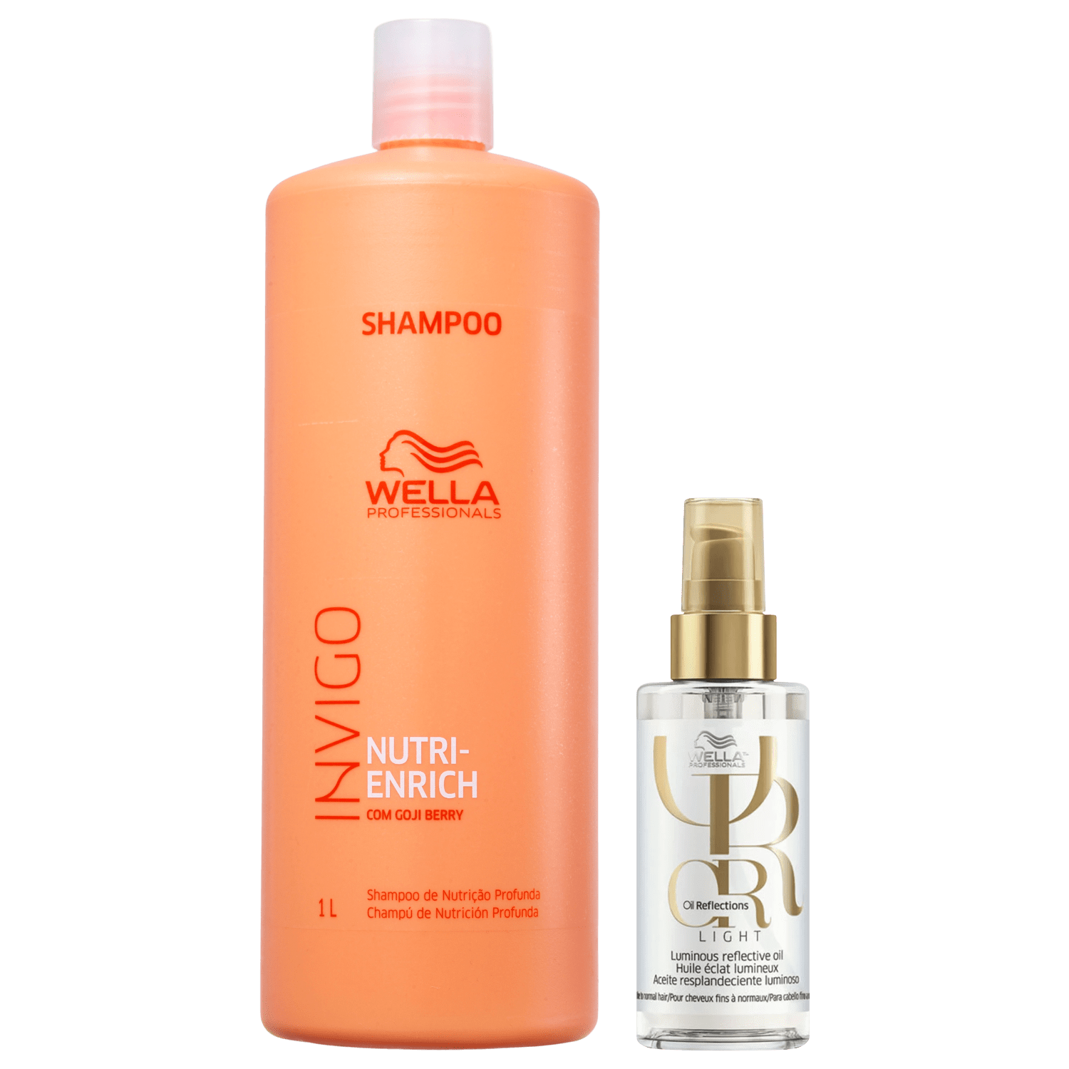 Kit Wella Professionals Light Nutrição dos Fios (2 Produtos)