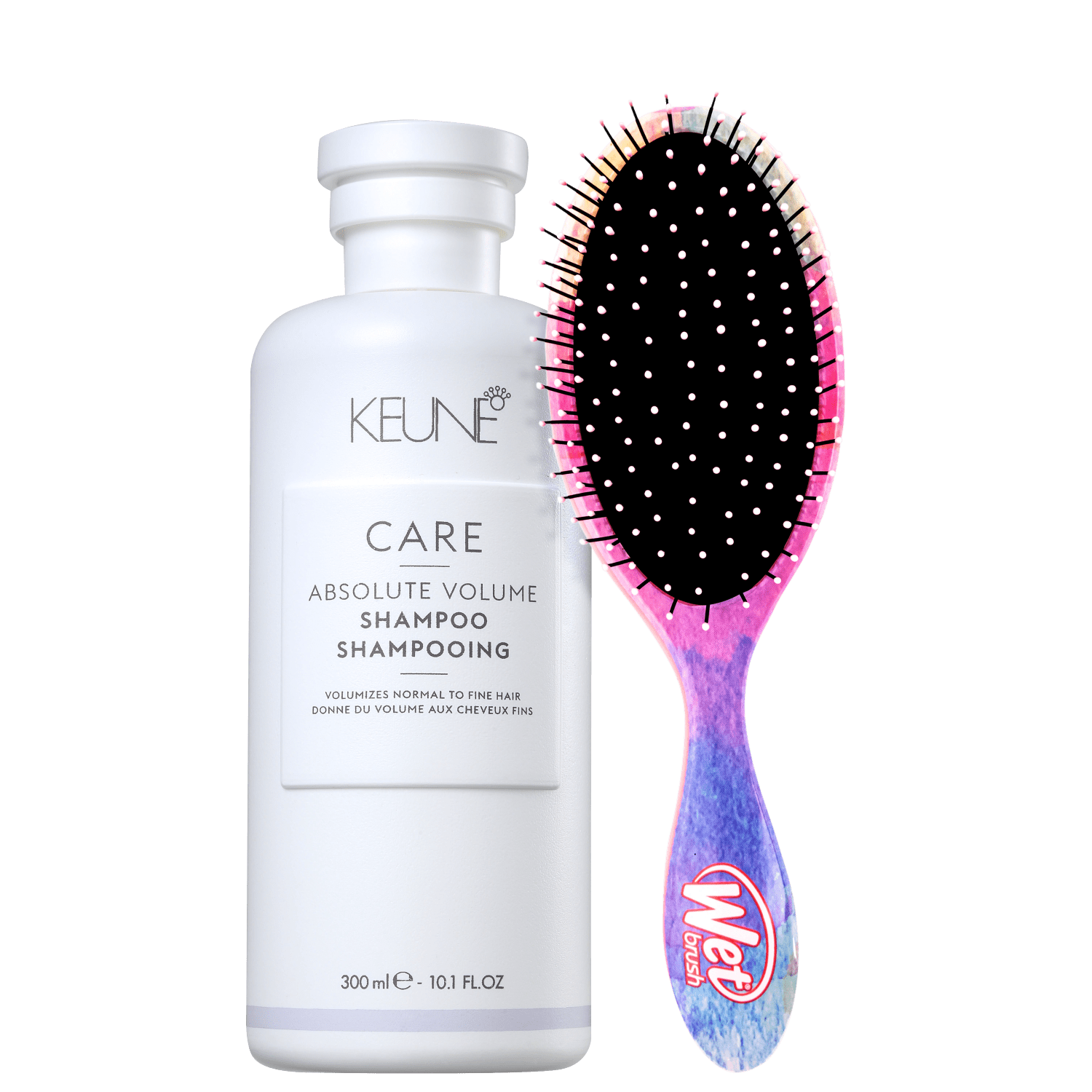 Kit Beleza na Web Keune Absolute Volume e Wet Brush Detangler (2 Produtos)