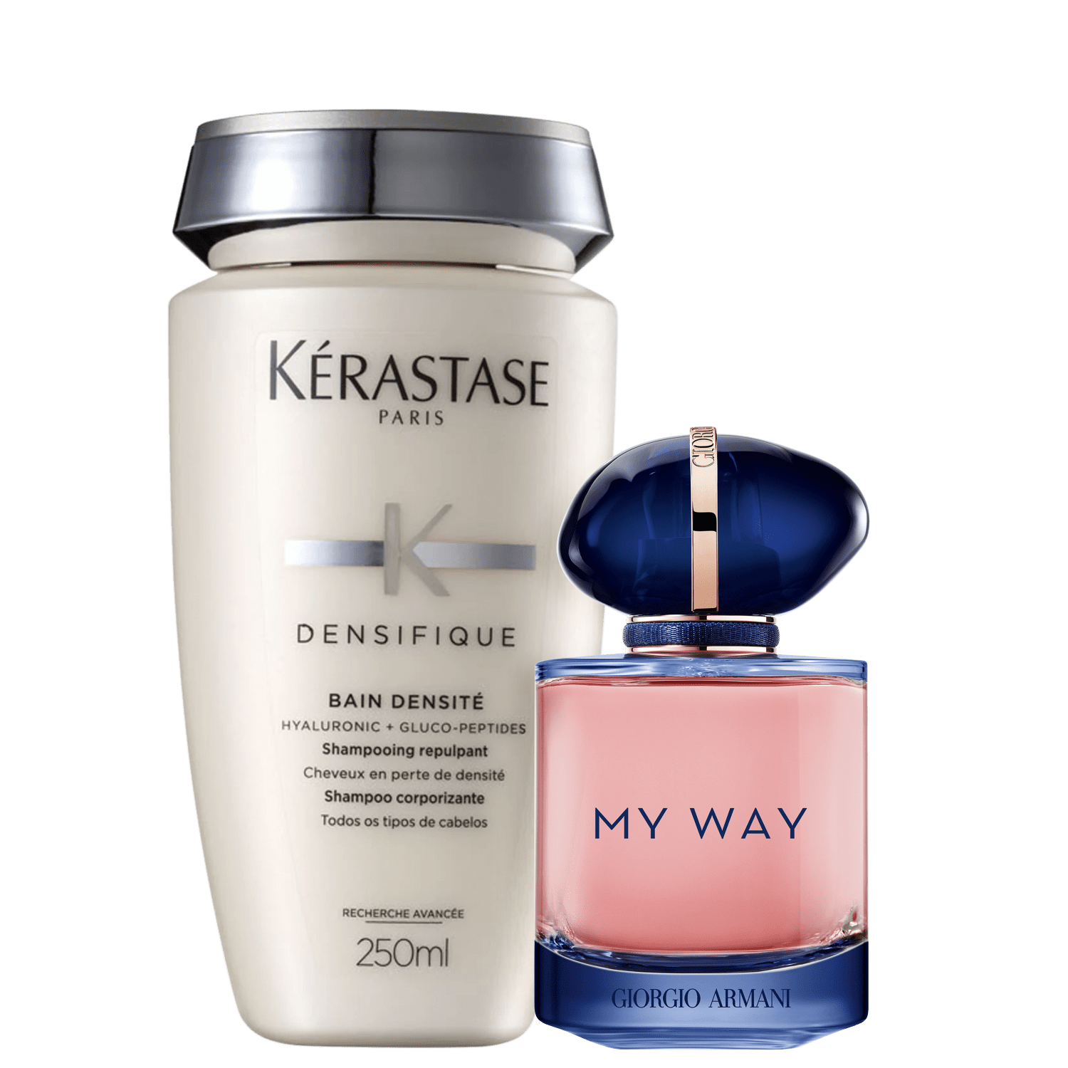 Conjunto Beleza na Web My Way Intense Giorgio Armani Feminino - Eau de Parfum 50ml + Shampoo 250ml
