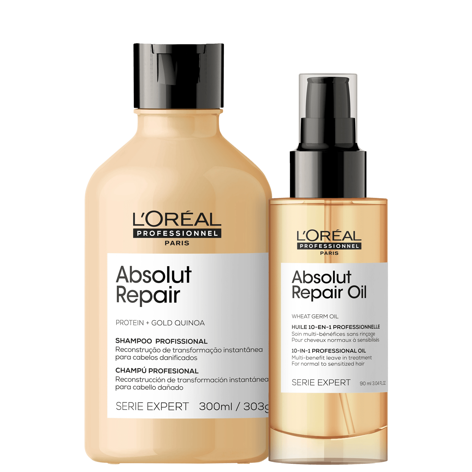 Kit L'Oréal Professionnel Serie Expert Absolut Repair Oil Intense (2 Produtos)