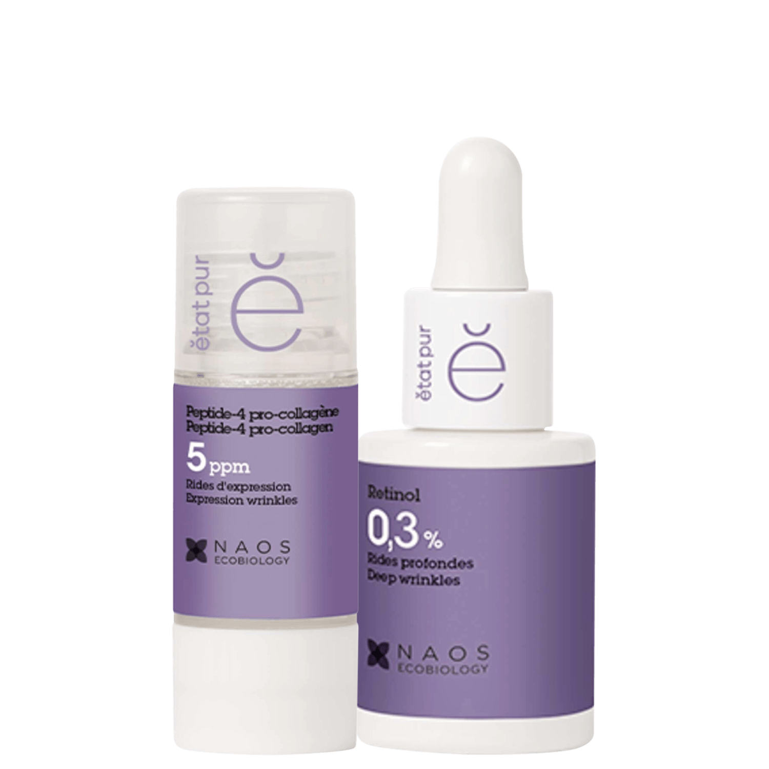 Kit Etat Pur Retinol + Peptídeo 4 Pró Colágeno (2 Produtos)