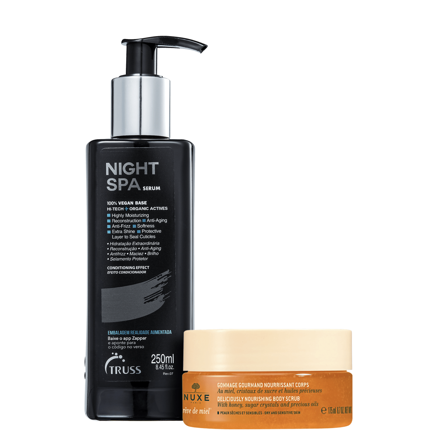 Kit Beleza na Web Truss Night Spa + Nuxe Rêve de Miel Nourishing (2 Produtos)