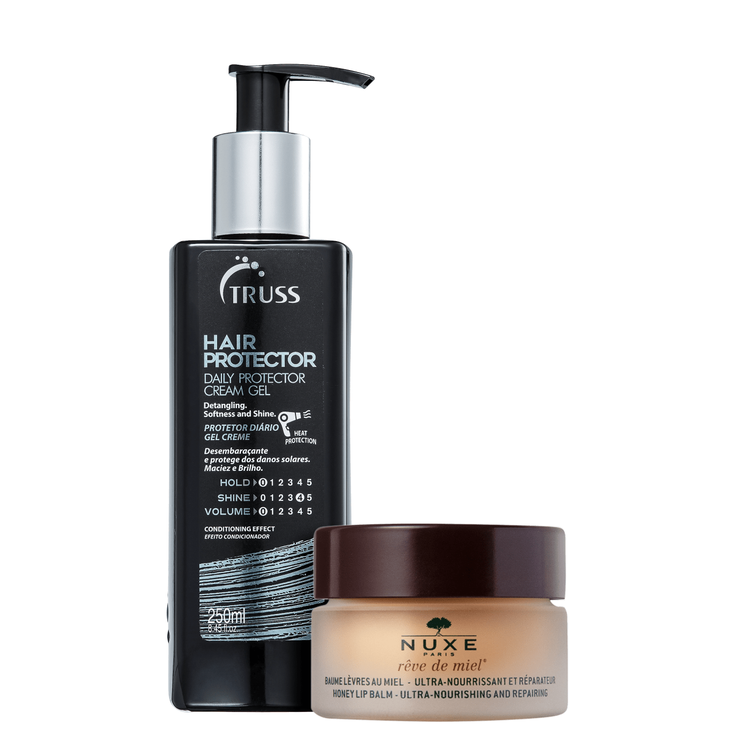 Kit Beleza na Web Truss Hair Protector + Nuxe Rêve de Miel Baume Lèvres (2 Produtos)