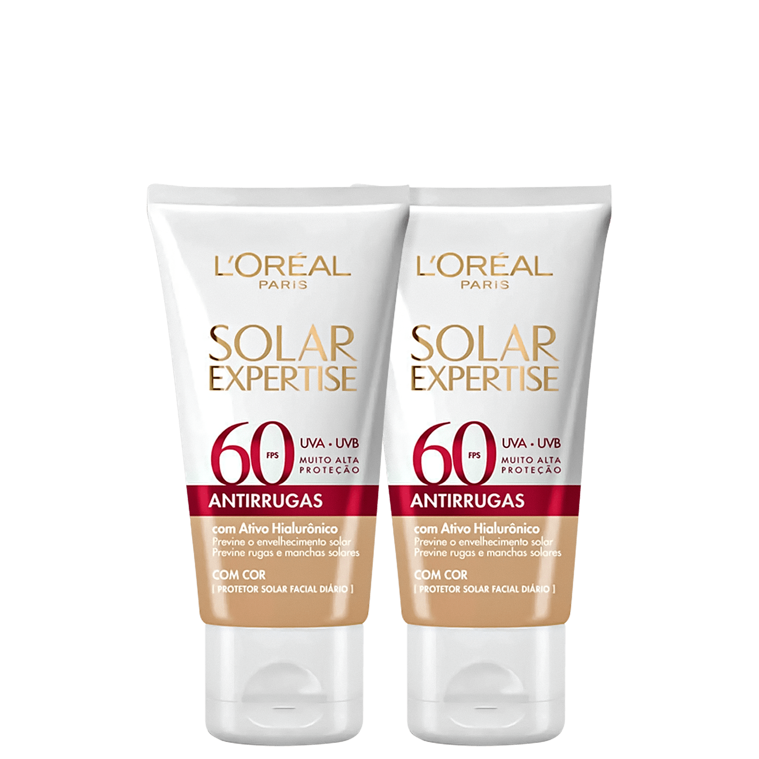 Kit L'Oréal Paris Solar Expertise Antirrugas Duo (2 Produtos)