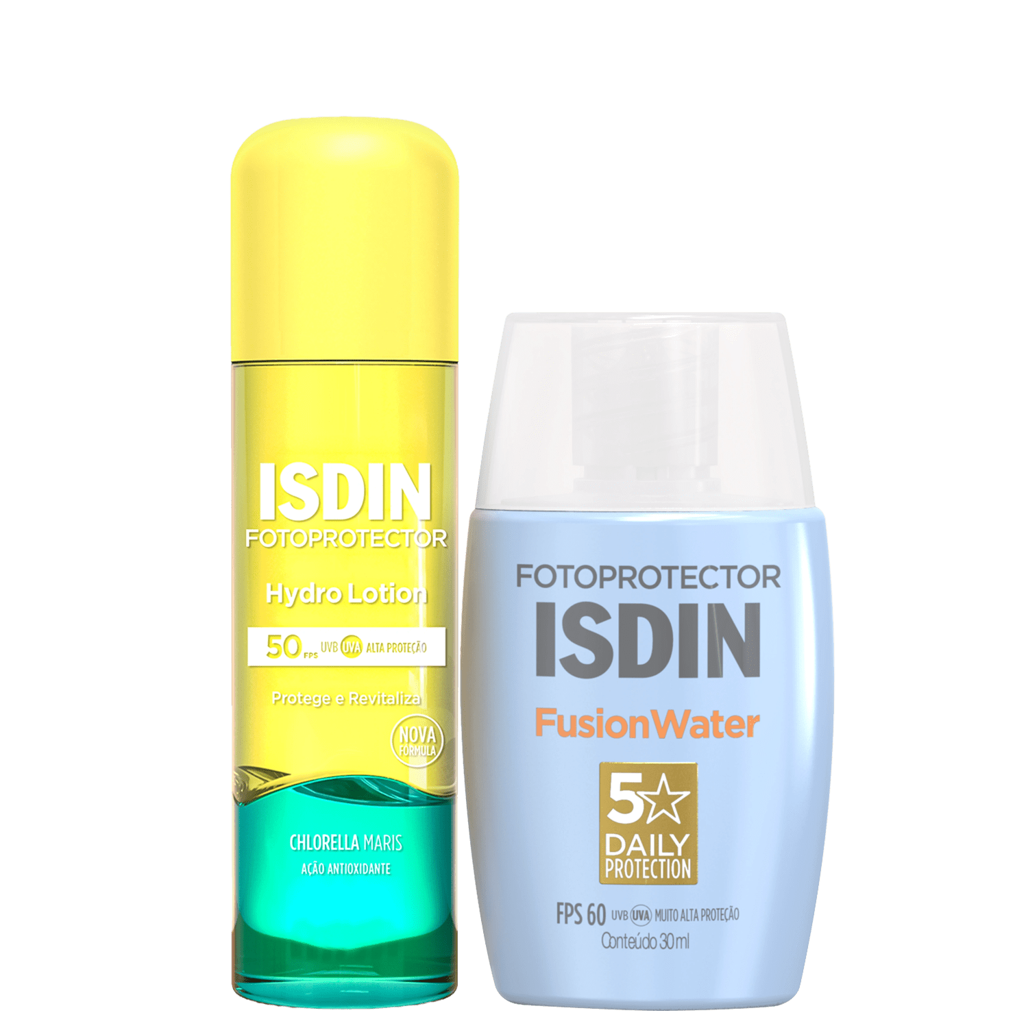 Kit ISDIN HydroLotion Fusion Water (2 Produtos)