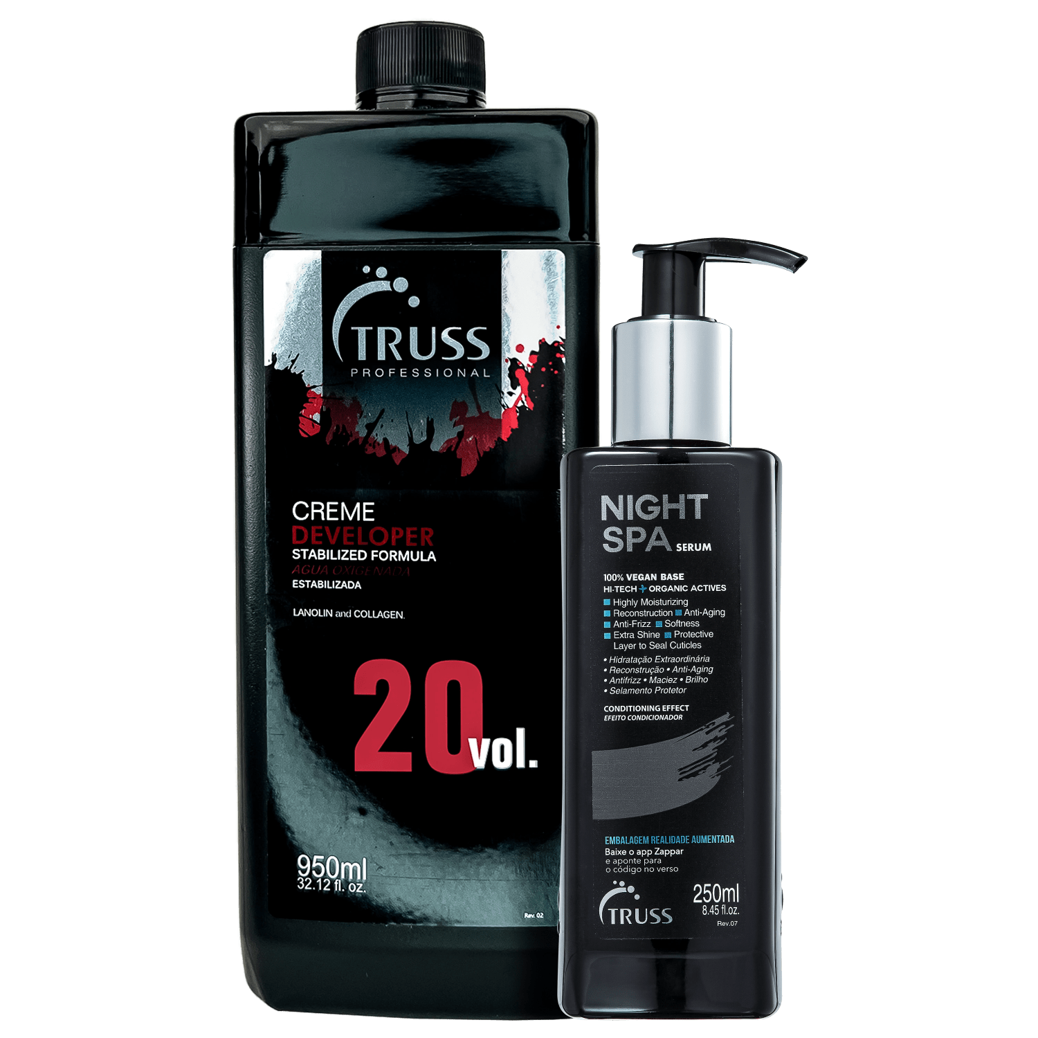 Kit TRUSS Night Spa + Creme Developer (2 Produtos)