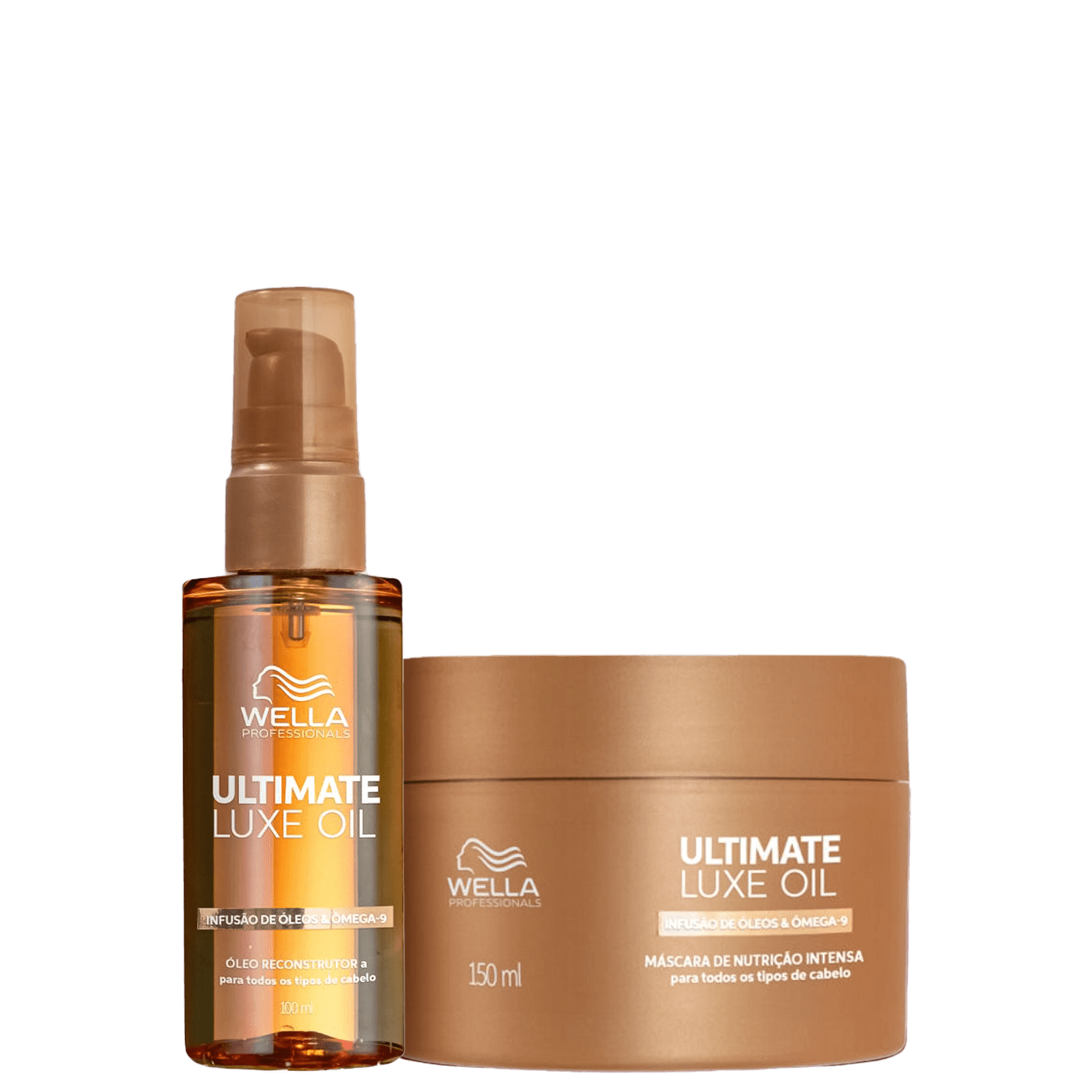 Kit Wella Professionals Ultimate Luxe Oil Shine Care (2 Produtos)