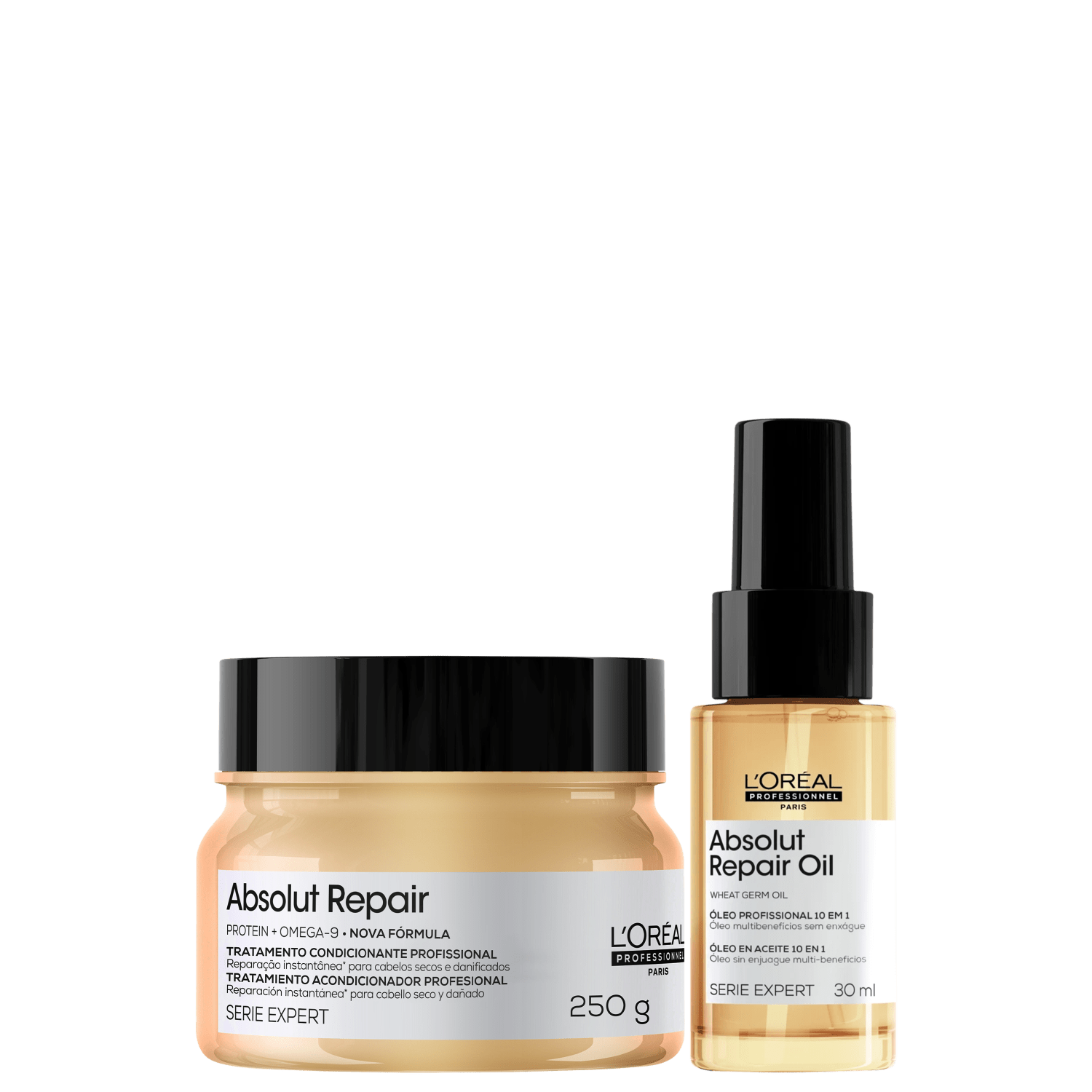 Kit L'Oréal Professionnel Serie Expert Absolut Repair Omega-9 Duo Treatment (2 Produtos)