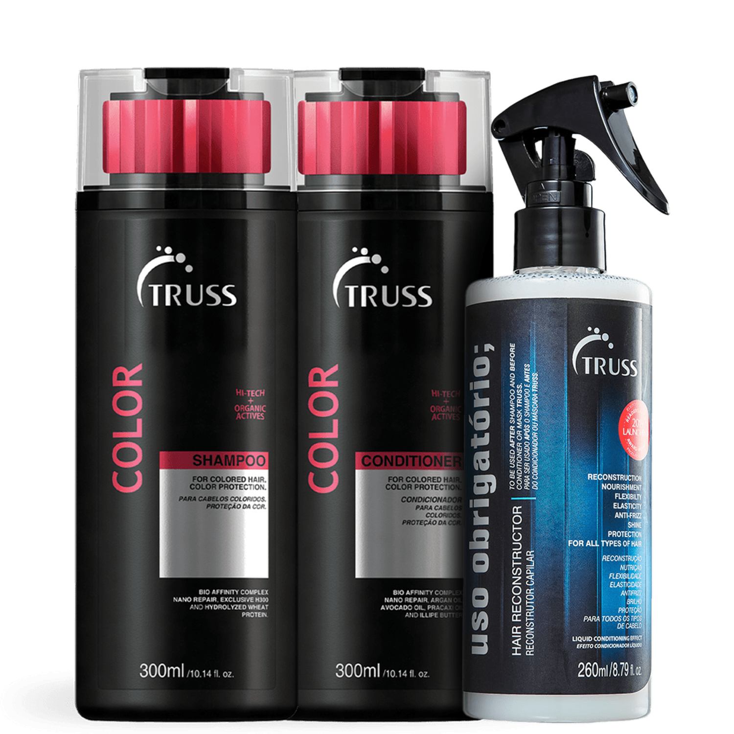 Kit TRUSS Color + Uso Obrigatório Trio (3 Produtos)
