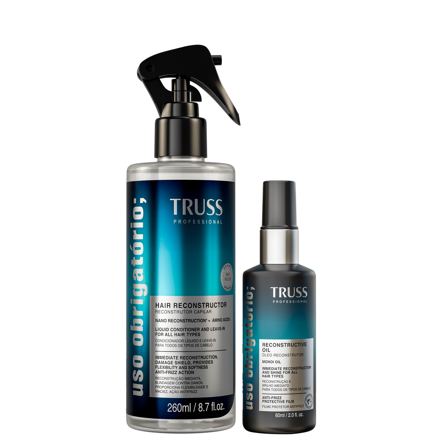 Kit TRUSS Uso Obrigatório Proteção (2 Produtos)