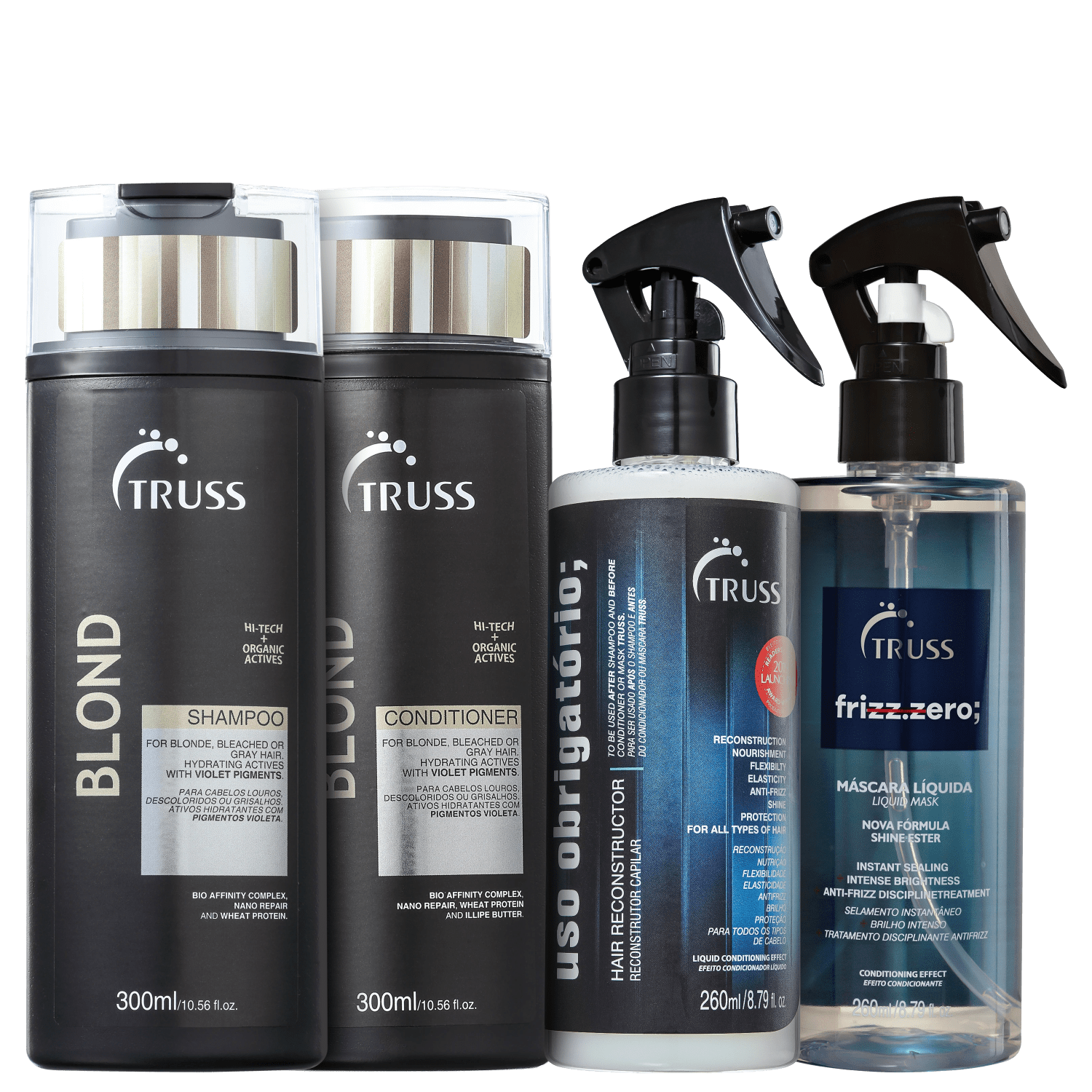 Kit TRUSS Blond Combo (4 Produtos)