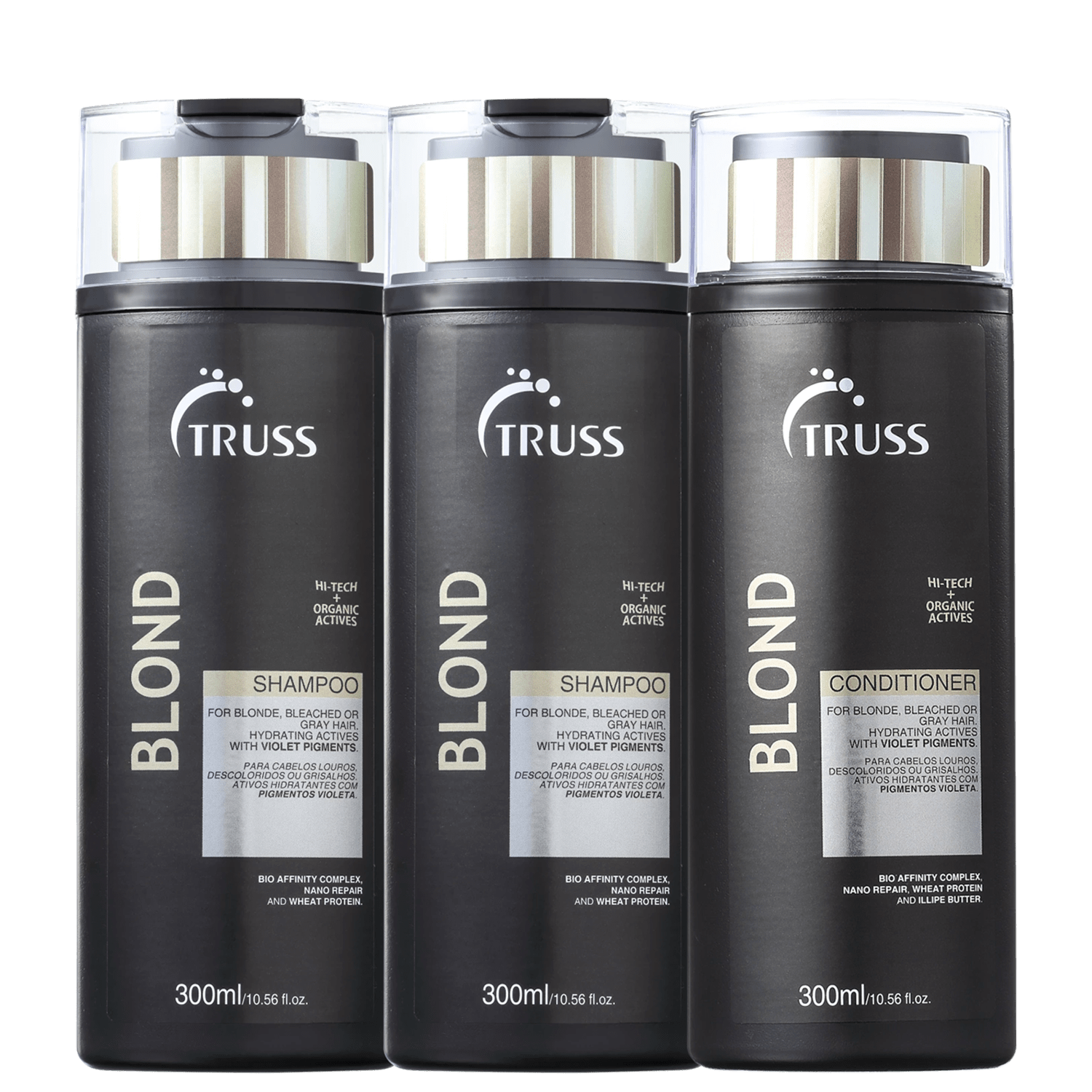 Kit TRUSS Blond Trio Diário (3 Produtos)