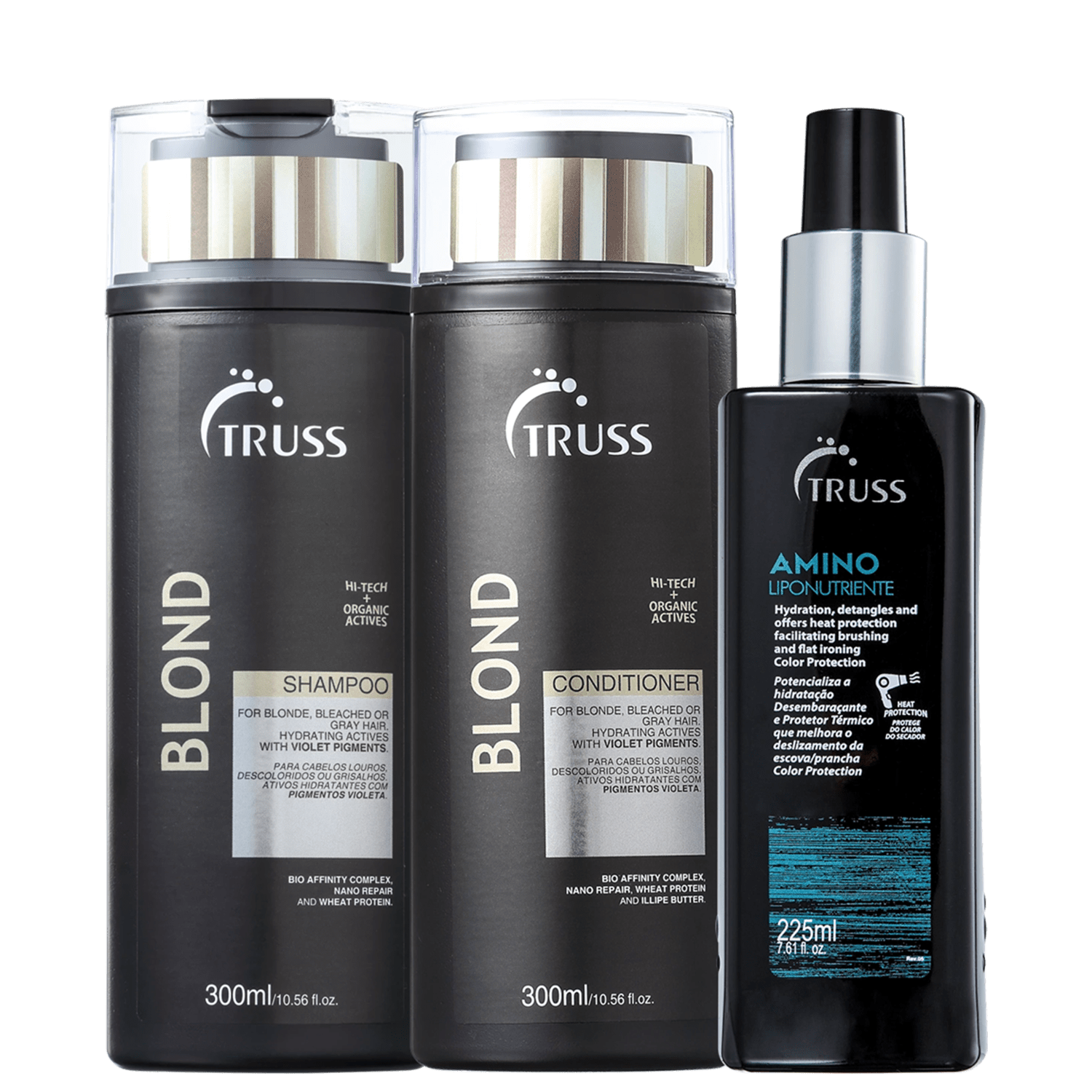 Kit TRUSS Blond Amino Trio (3 Produtos)