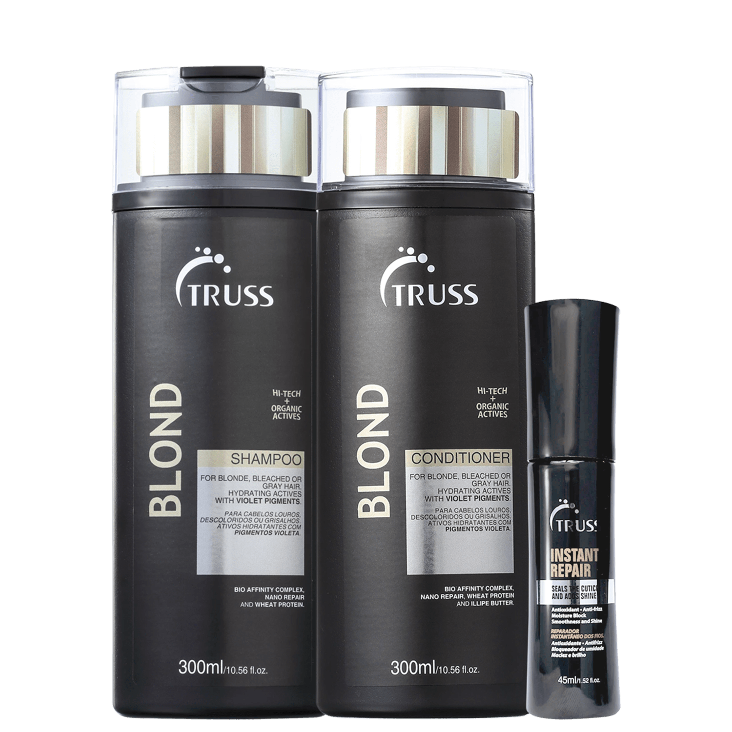 Kit TRUSS Blond Instant Repair (3 Produtos)