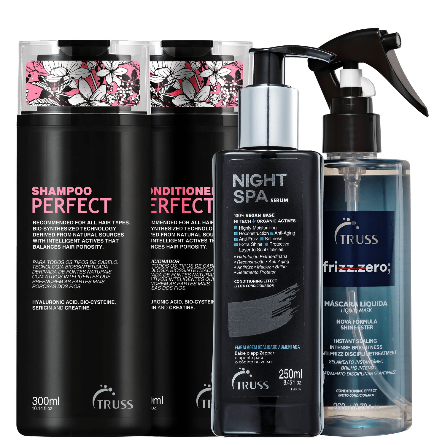 Kit TRUSS Cabelo dos Sonhos (4 Produtos)