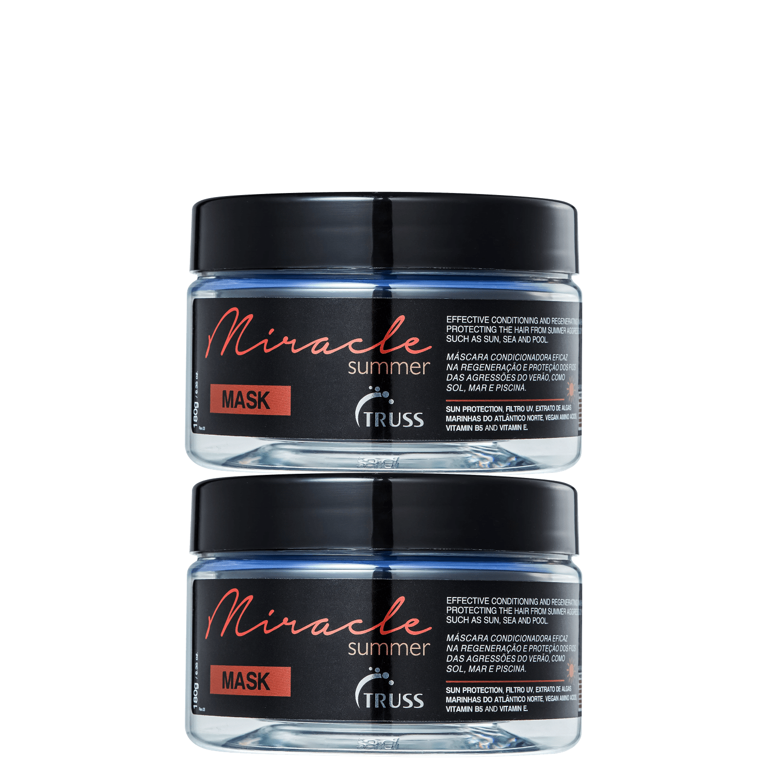 Kit Truss Miracle Summer Duo - Máscara Capilar (2 Unidades)
