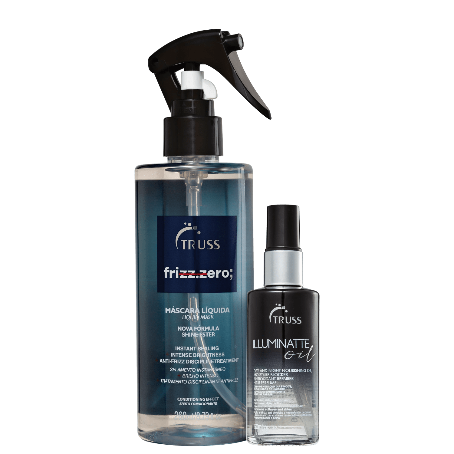 Kit Truss Frizz Zero Illuminate Oil (2 Produtos)