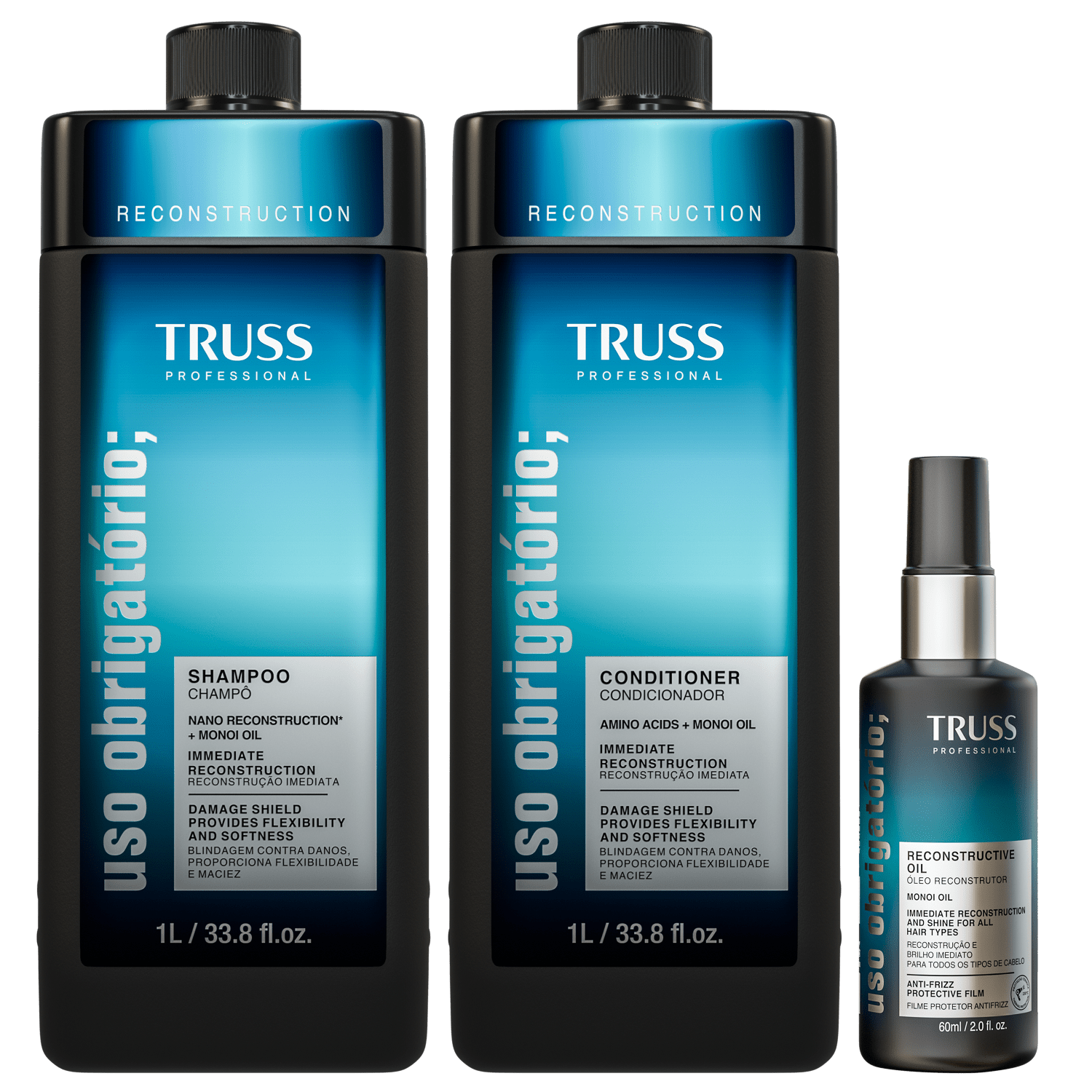 Kit TRUSS Uso Obrigatório Reconstruction (3 Produtos)