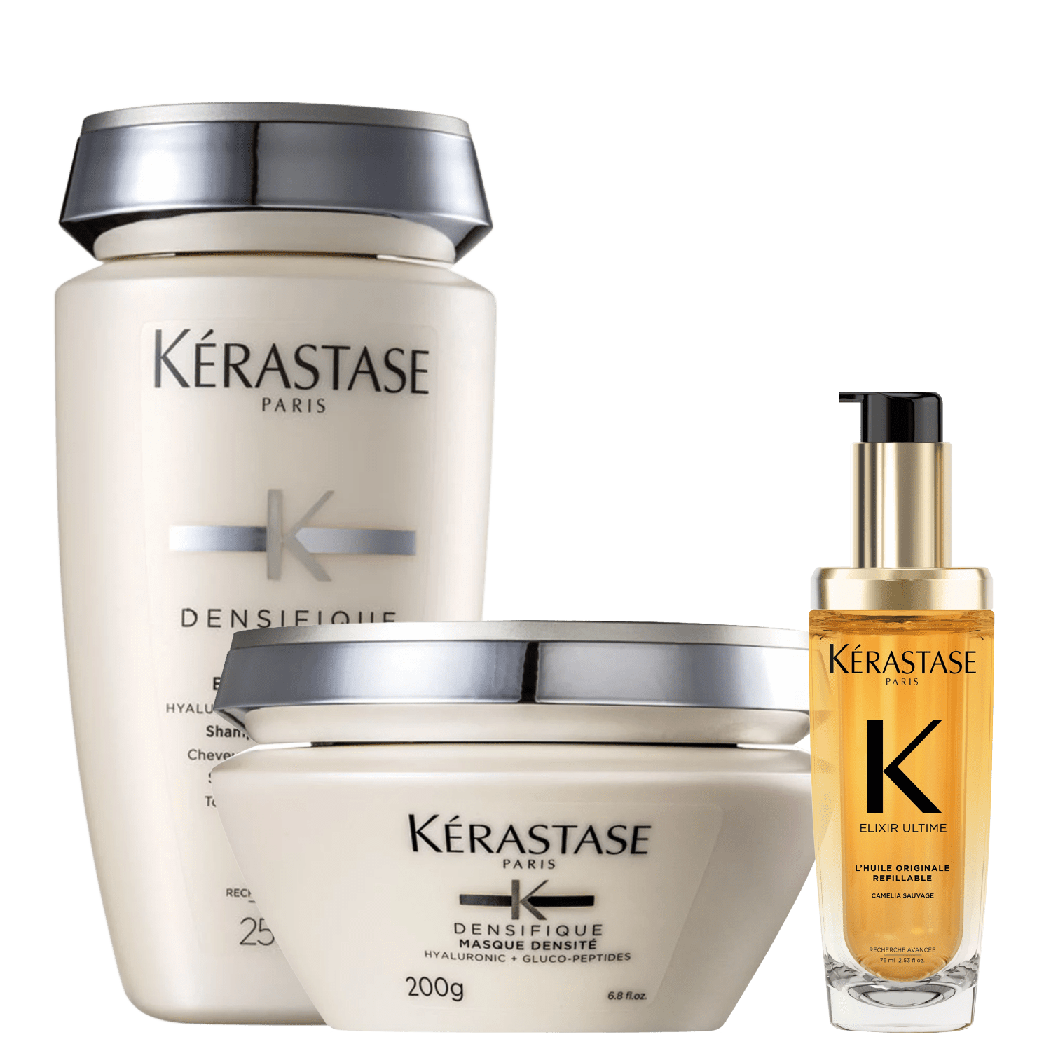 Kit Kérastase Densifique L'Huile Originale Trio (3 Produtos)
