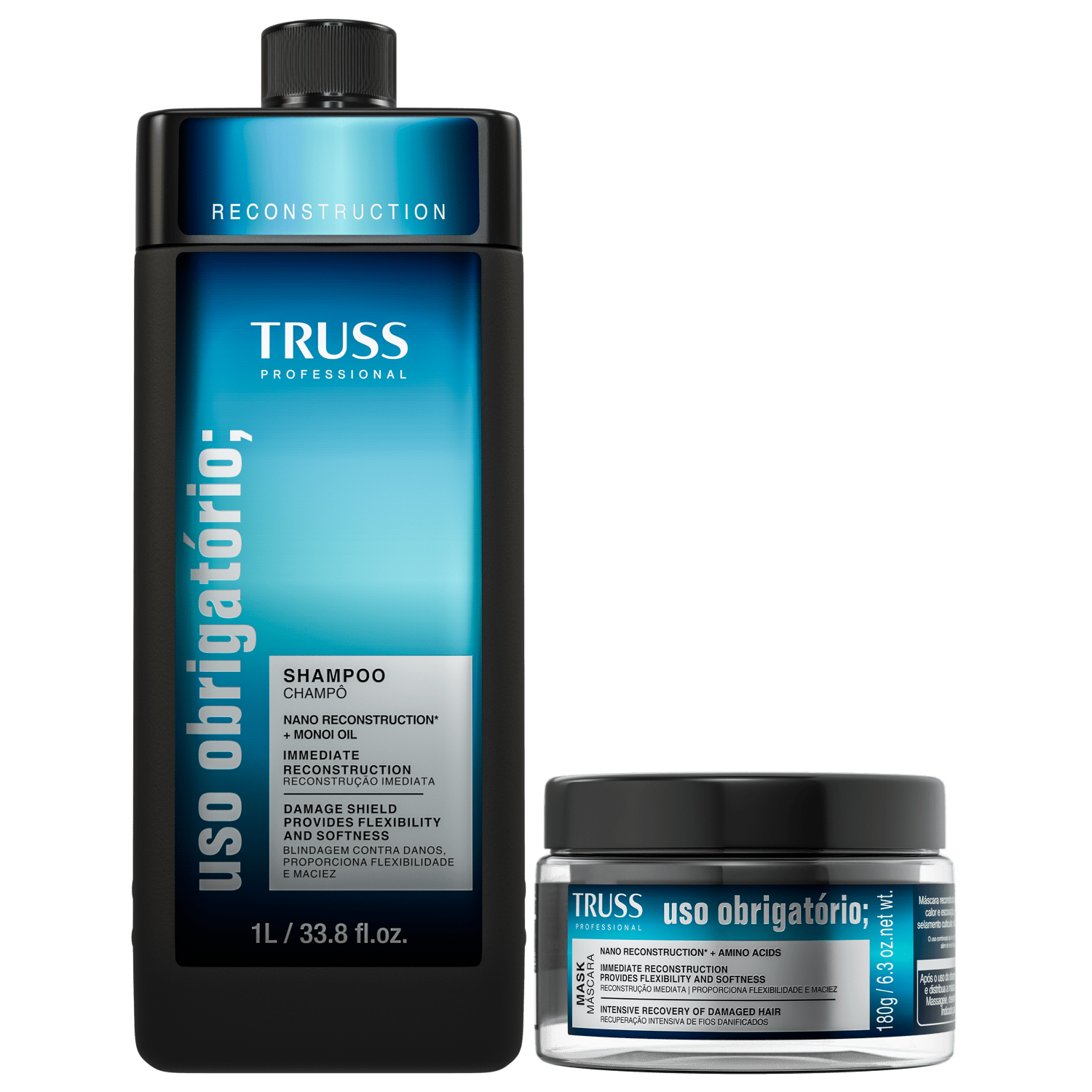 Kit TRUSS Uso Obrigatório Reconstruction Duo Essential (2 Produtos)