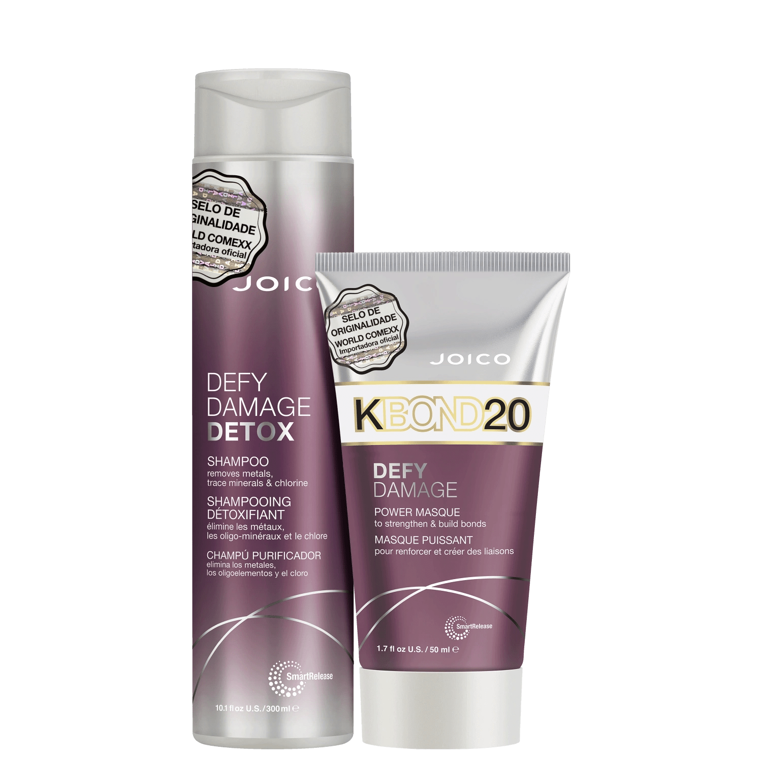 Kit Joico Defy Damage Detox KBOND20 Power Masque (2 Produtos)