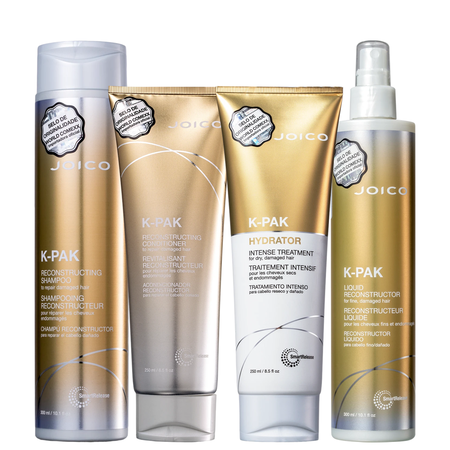 Kit Joico K-PAK Quarteto Power (4 Produtos)