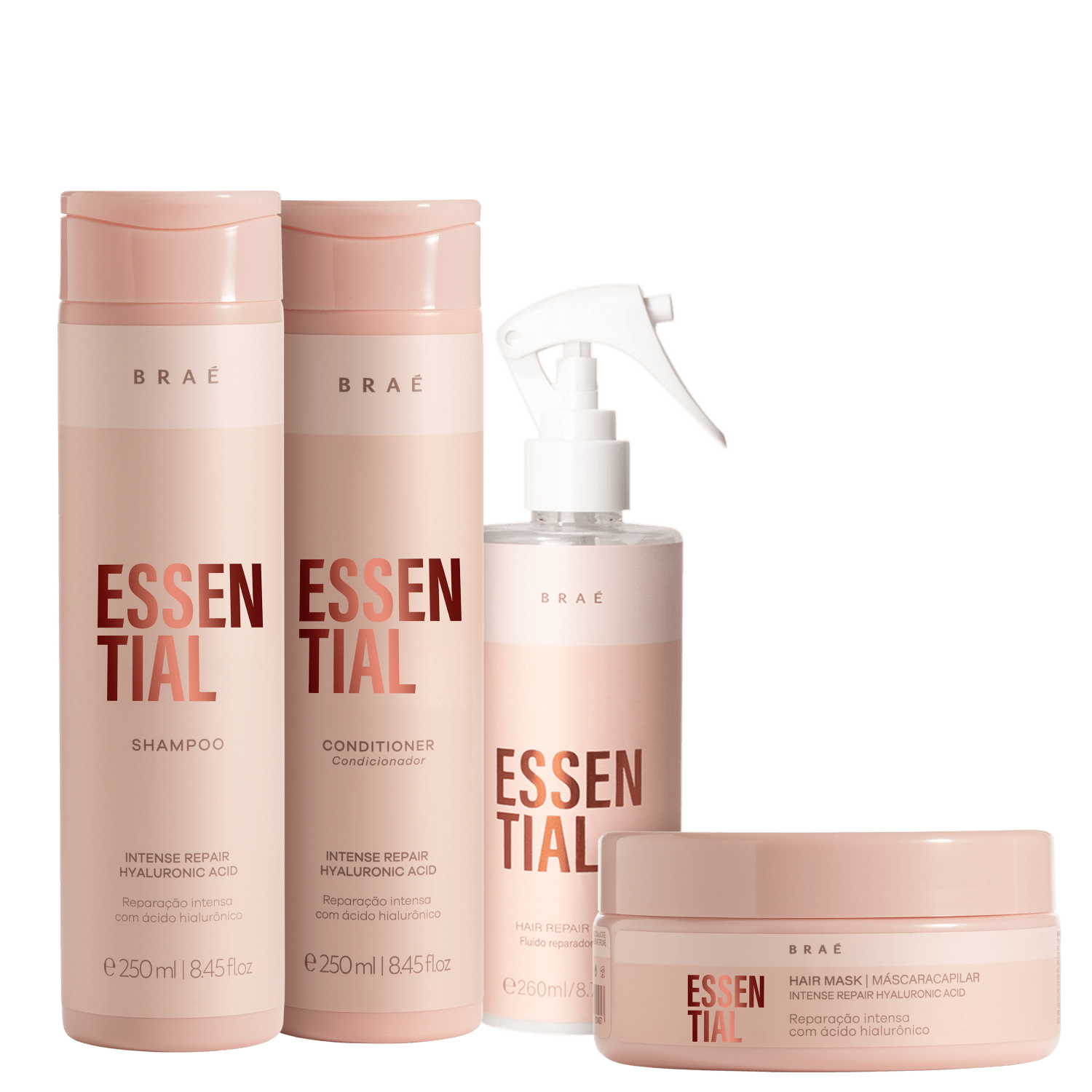 Kit Braé Essential Quarteto Home Care (4 Produtos)
